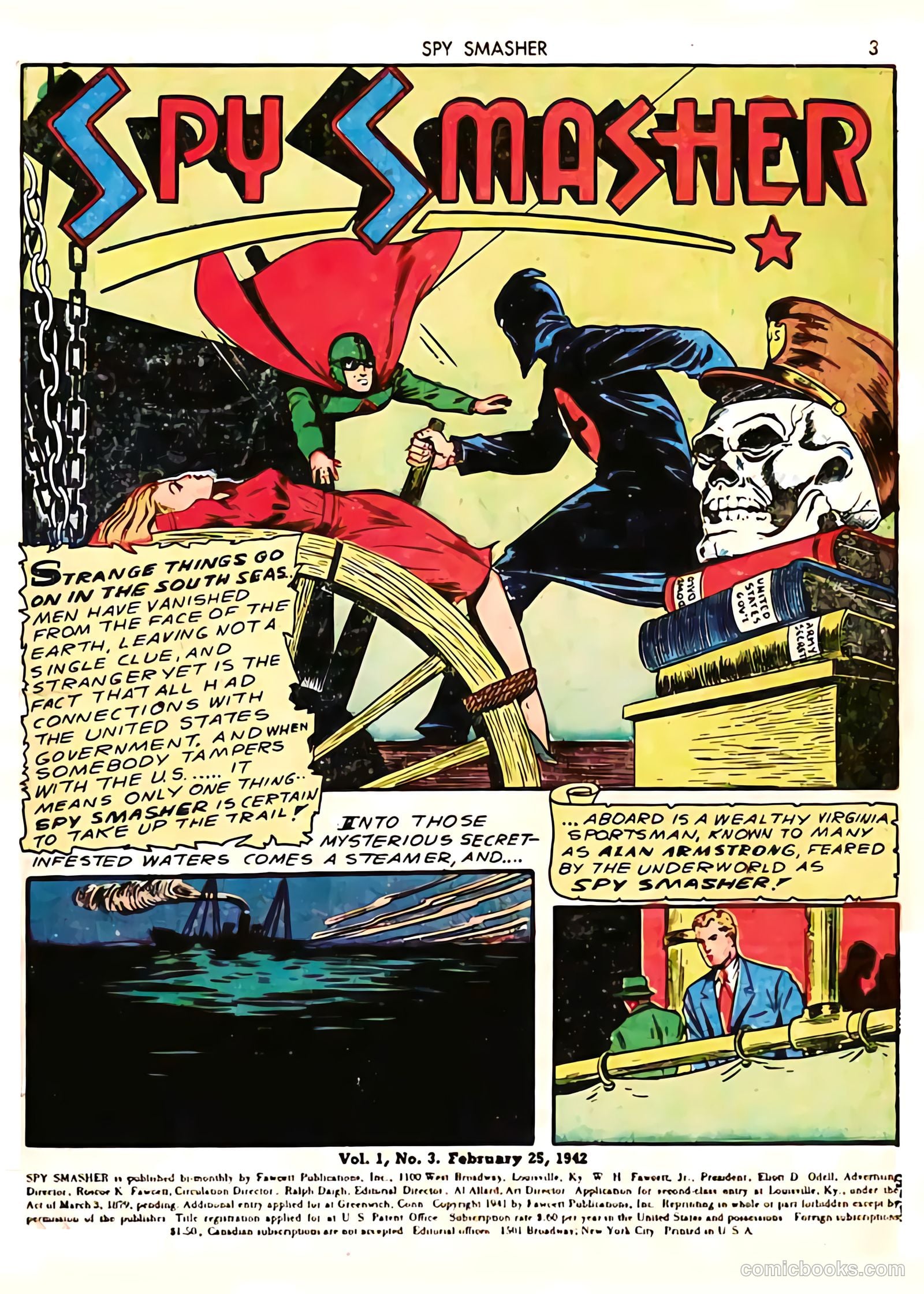 Spy Smasher #3 (1942) — page 3 of 68