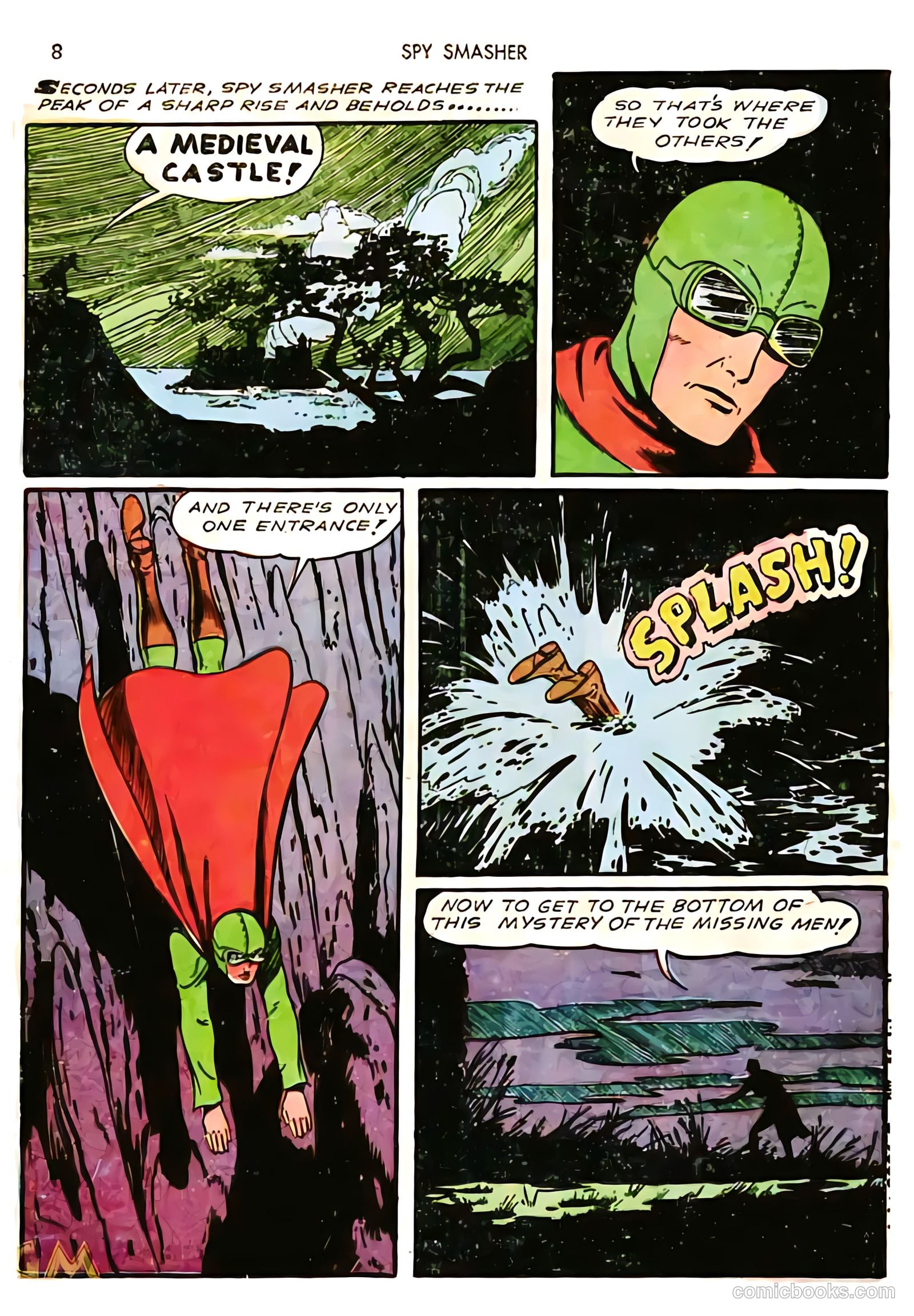 Spy Smasher #3 (1942) — page 8 of 68