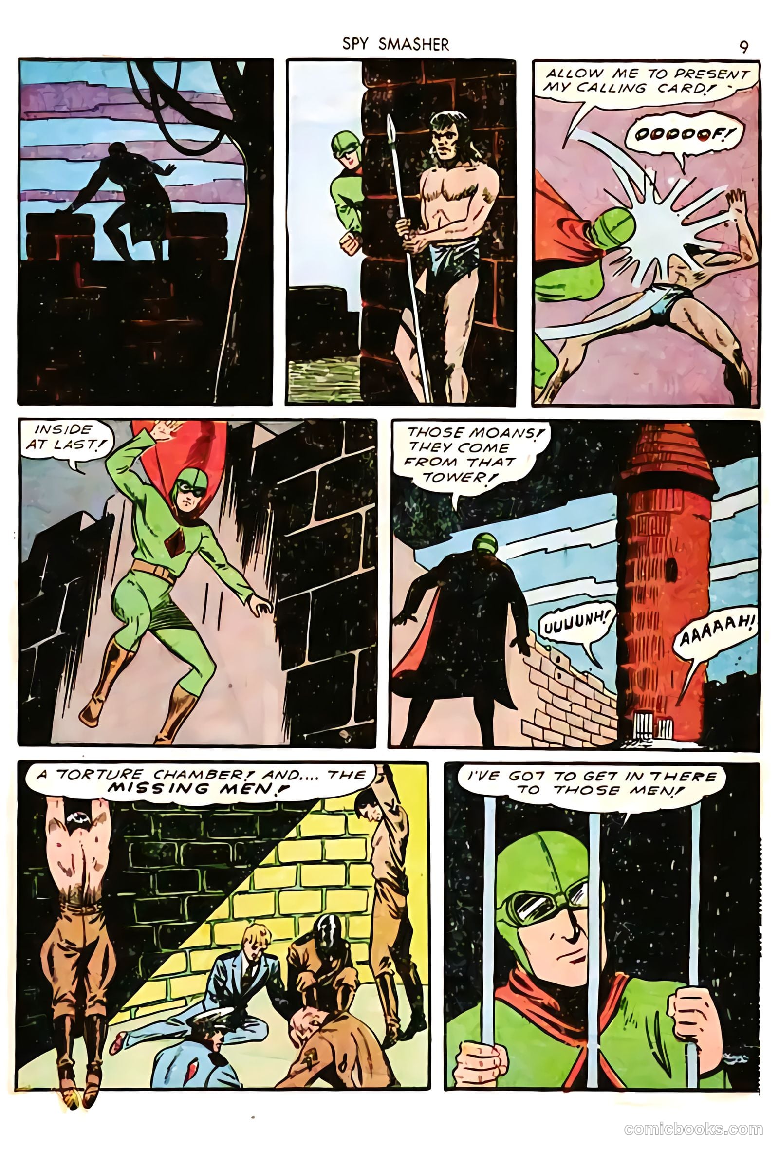 Spy Smasher #3 (1942) — page 9 of 68
