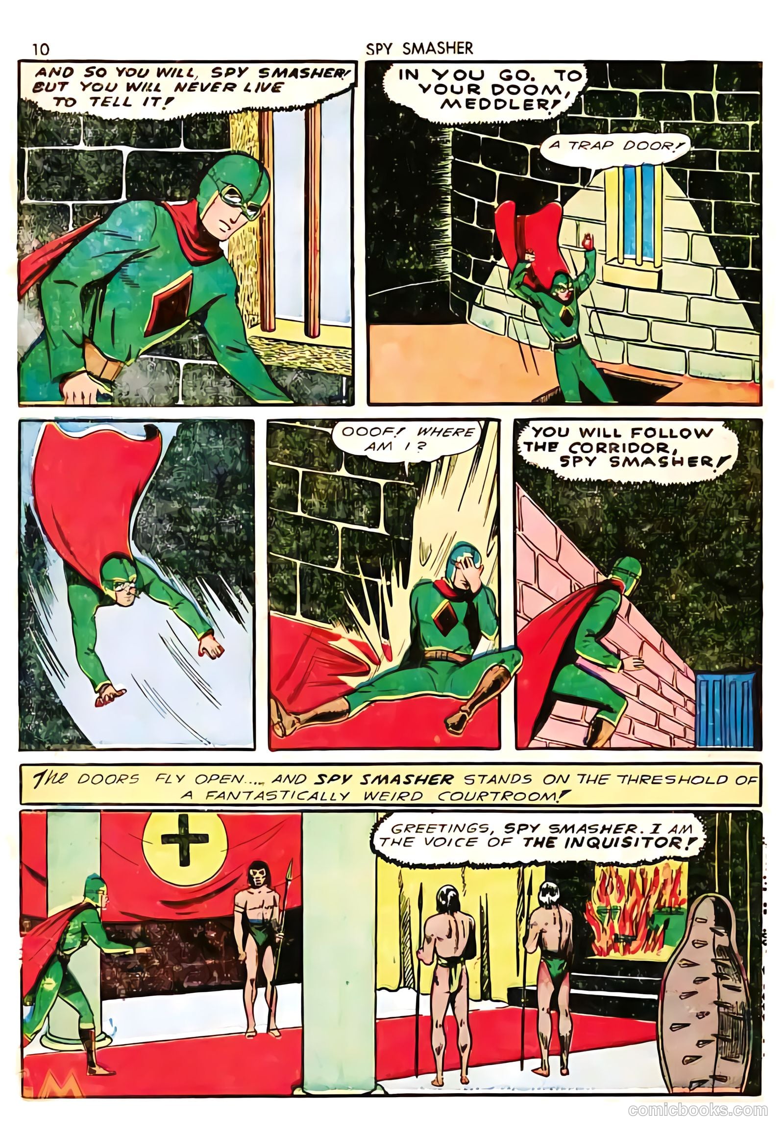 Spy Smasher #3 (1942) — page 10 of 68