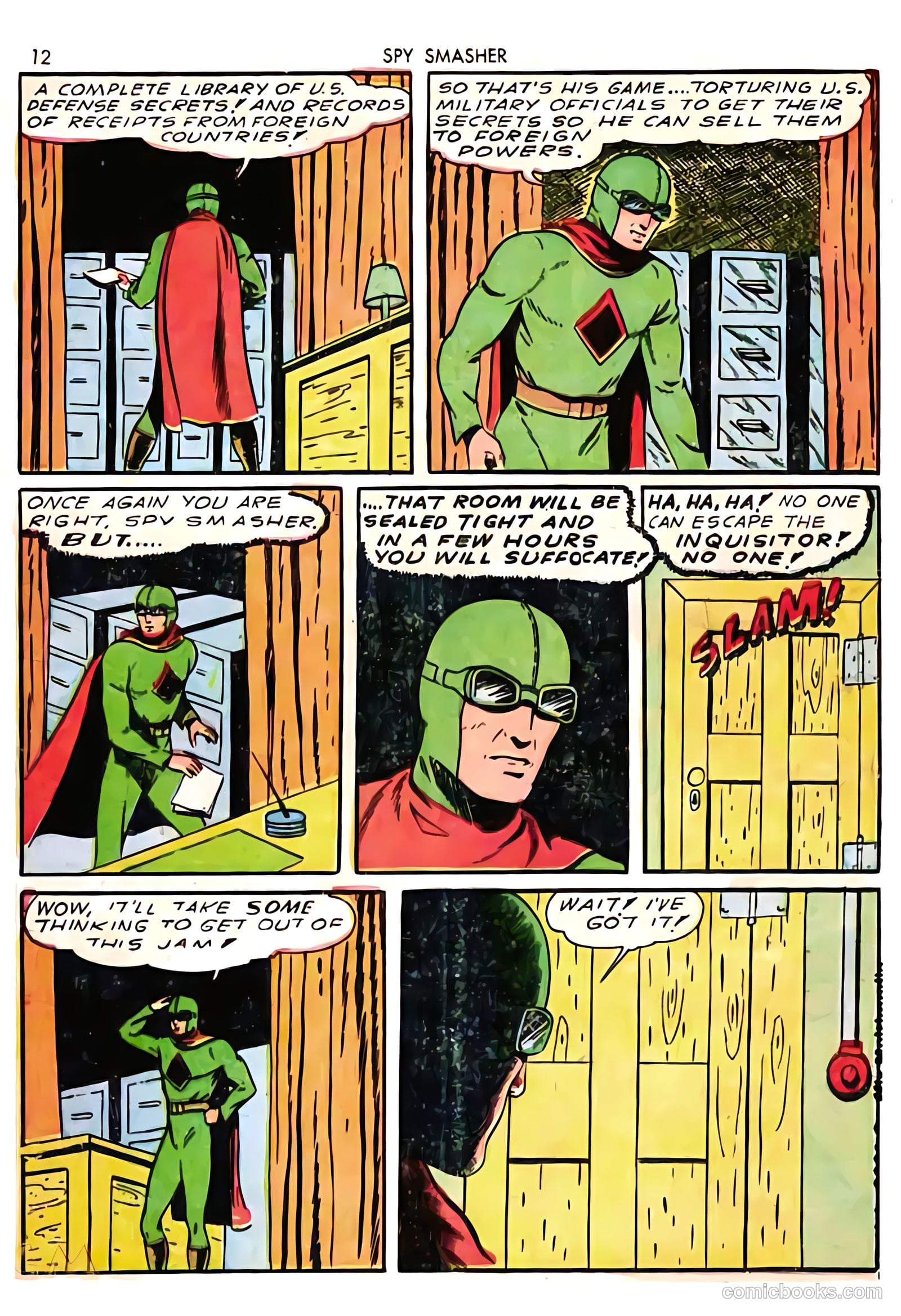 Spy Smasher #3 (1942) — page 12 of 68