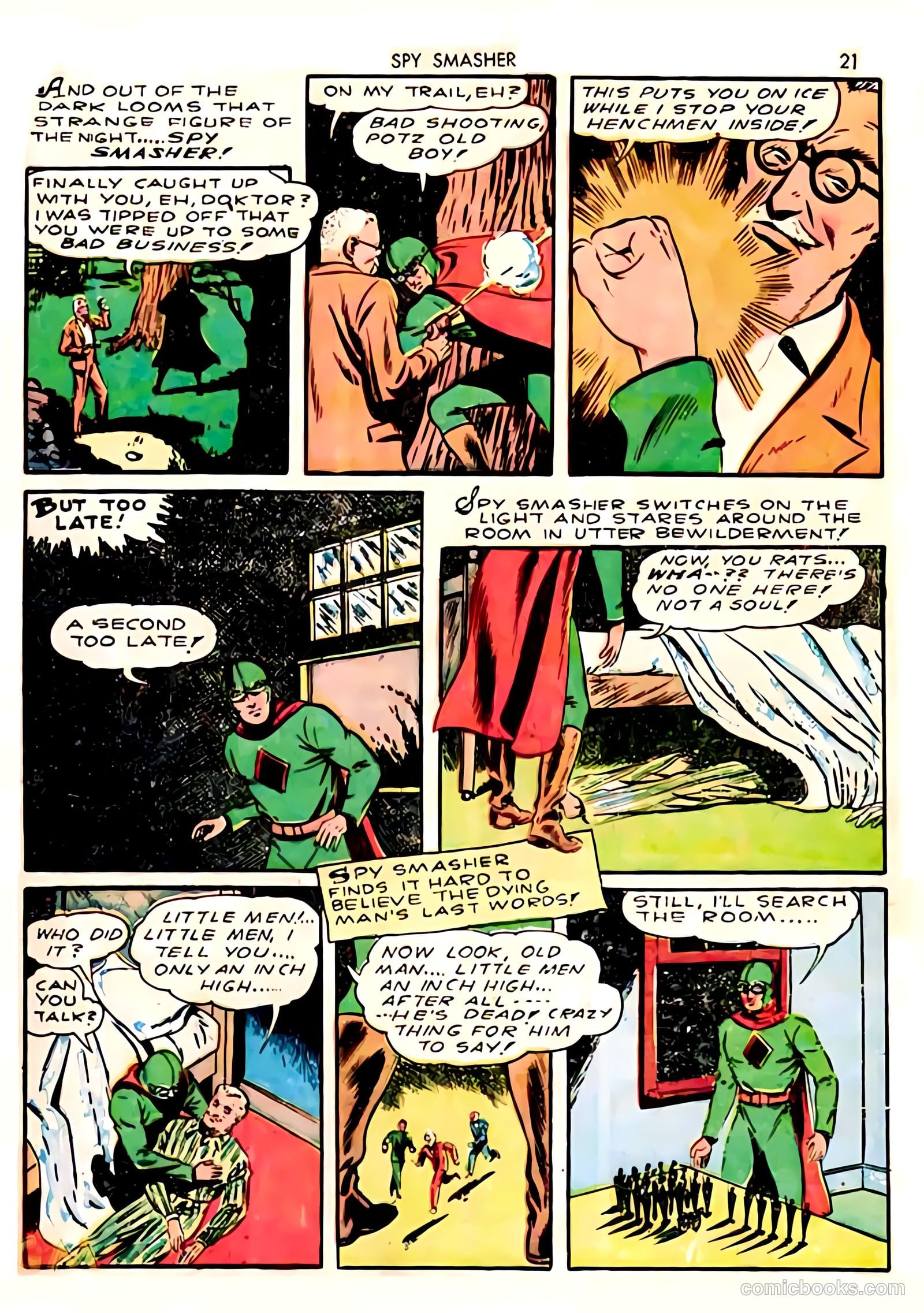 Spy Smasher #3 (1942) — page 21 of 68