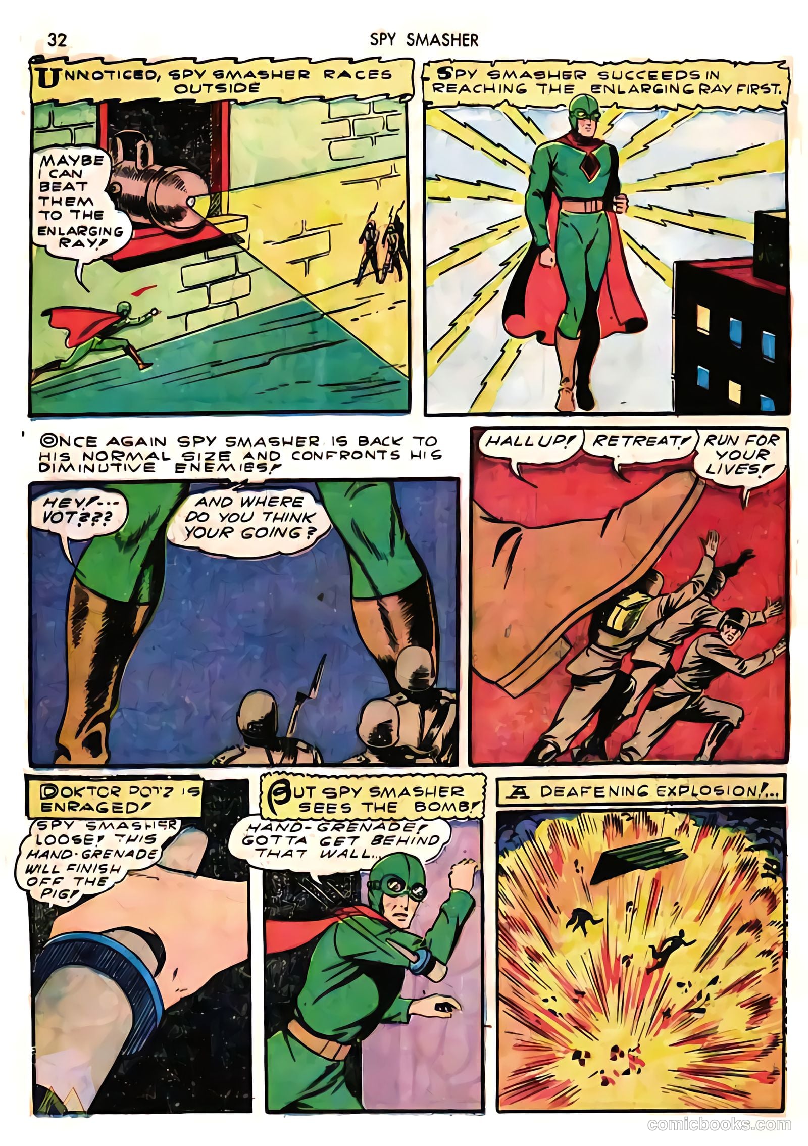 Spy Smasher #3 (1942) — page 32 of 68