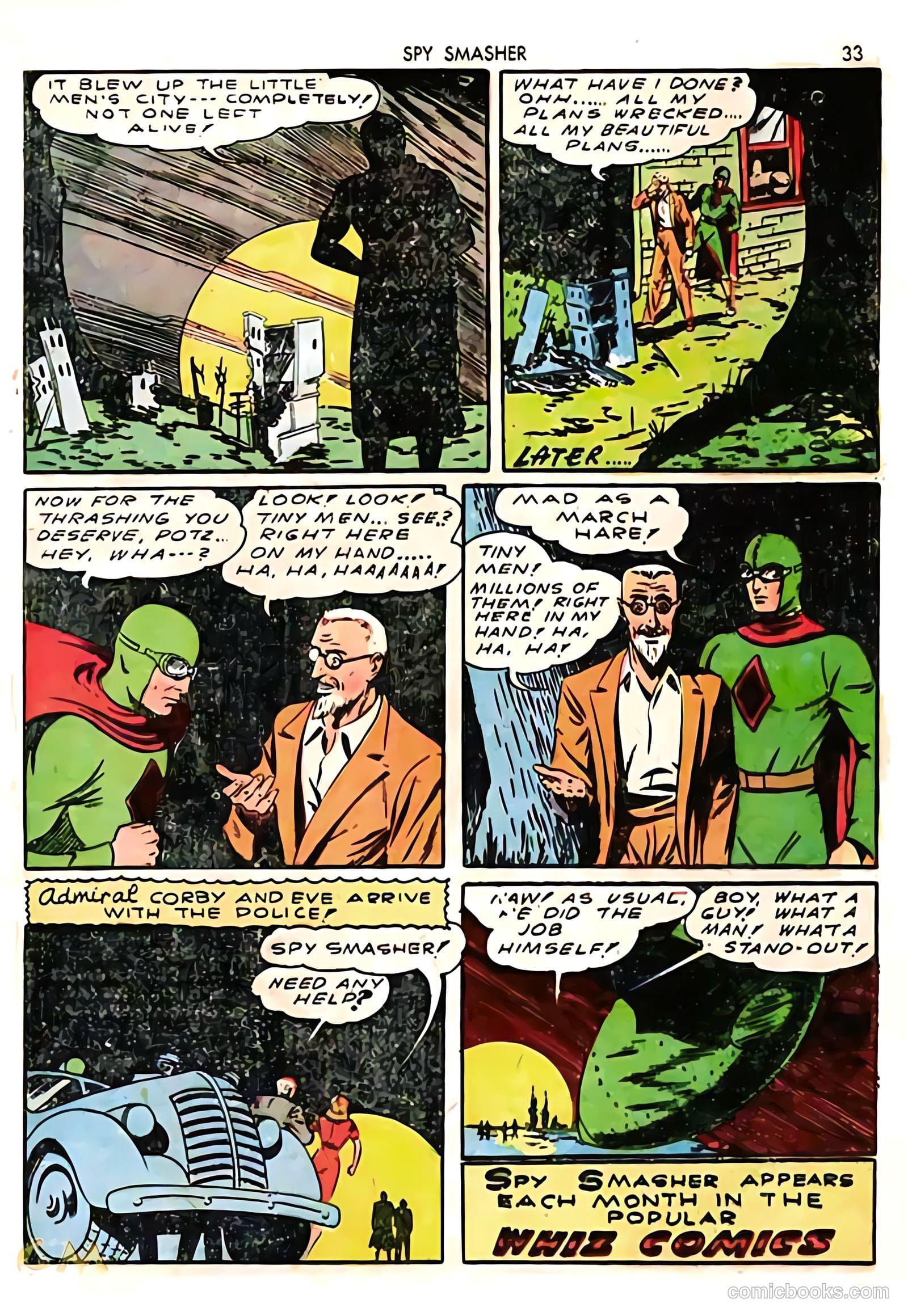 Spy Smasher #3 (1942) — page 33 of 68