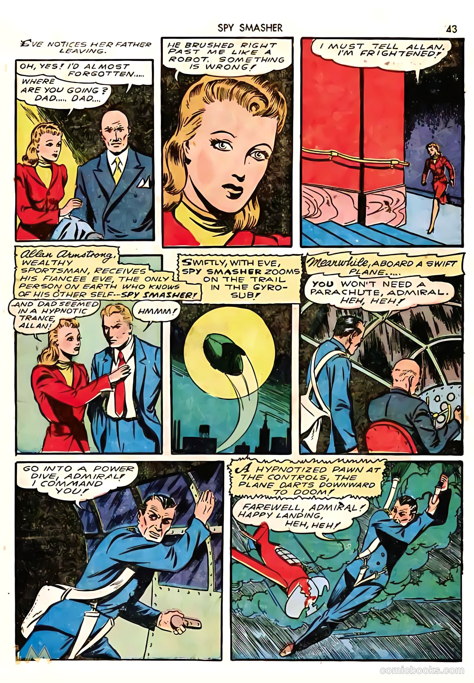 Spy Smasher #3 (1942) — page 43 of 68
