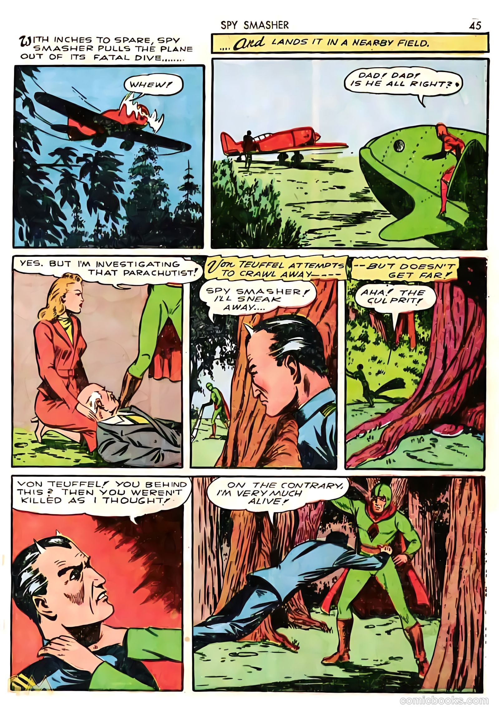Spy Smasher #3 (1942) — page 45 of 68
