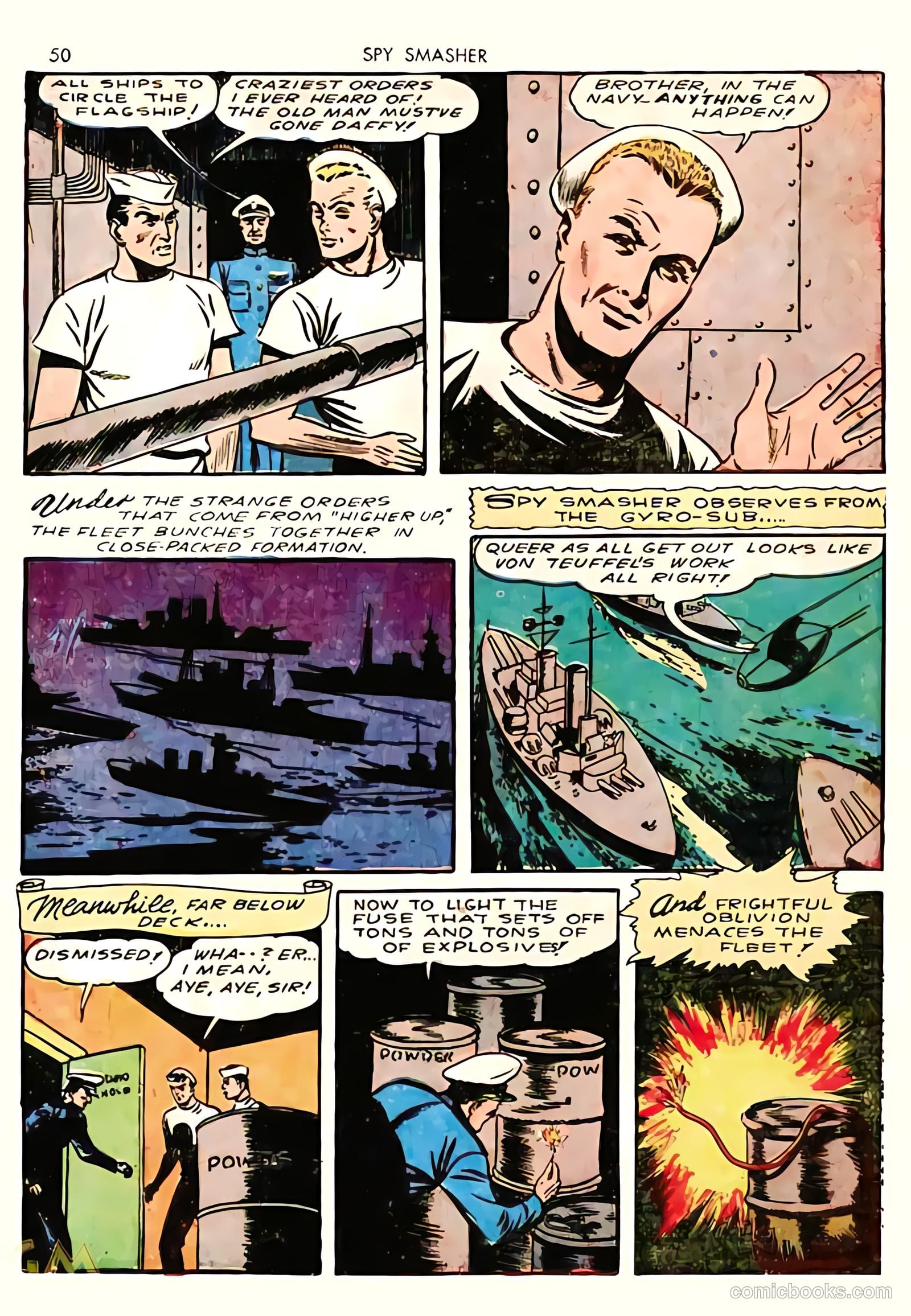Spy Smasher #3 (1942) — page 50 of 68