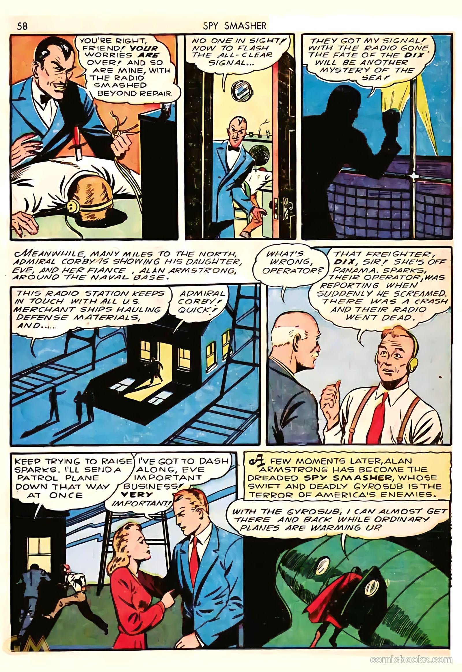 Spy Smasher #3 (1942) — page 58 of 68