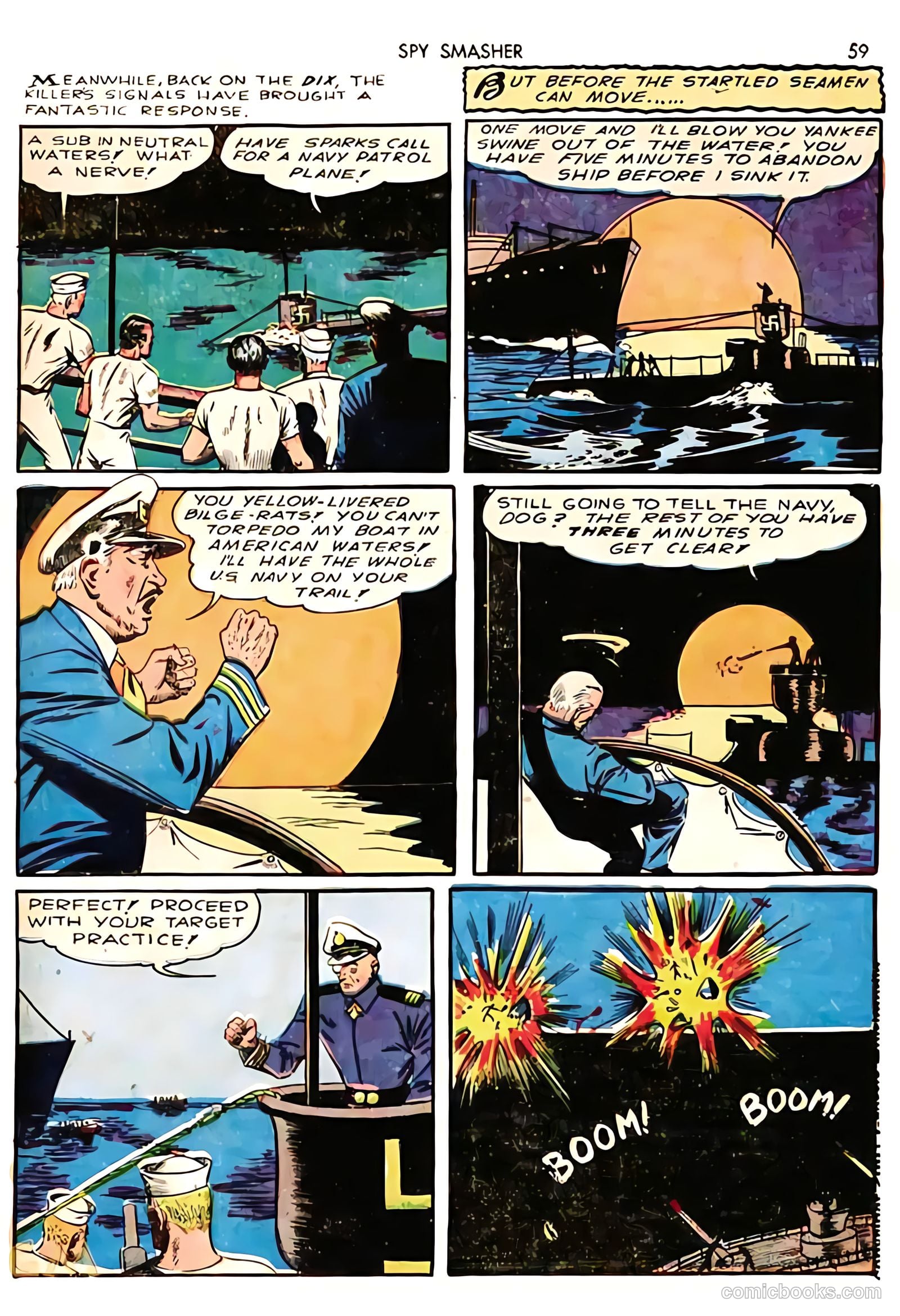 Spy Smasher #3 (1942) — page 59 of 68