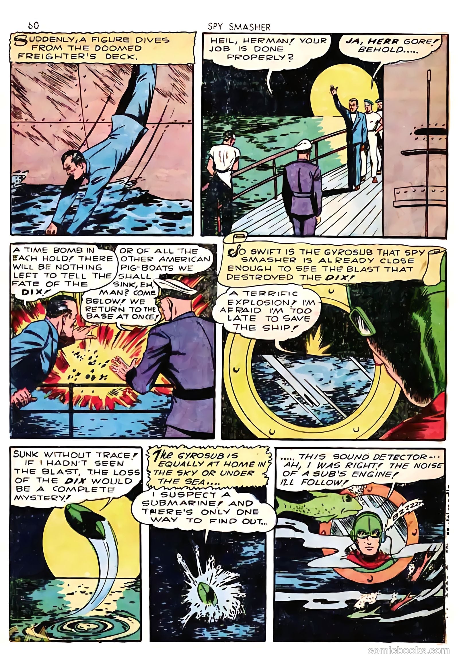 Spy Smasher #3 (1942) — page 60 of 68