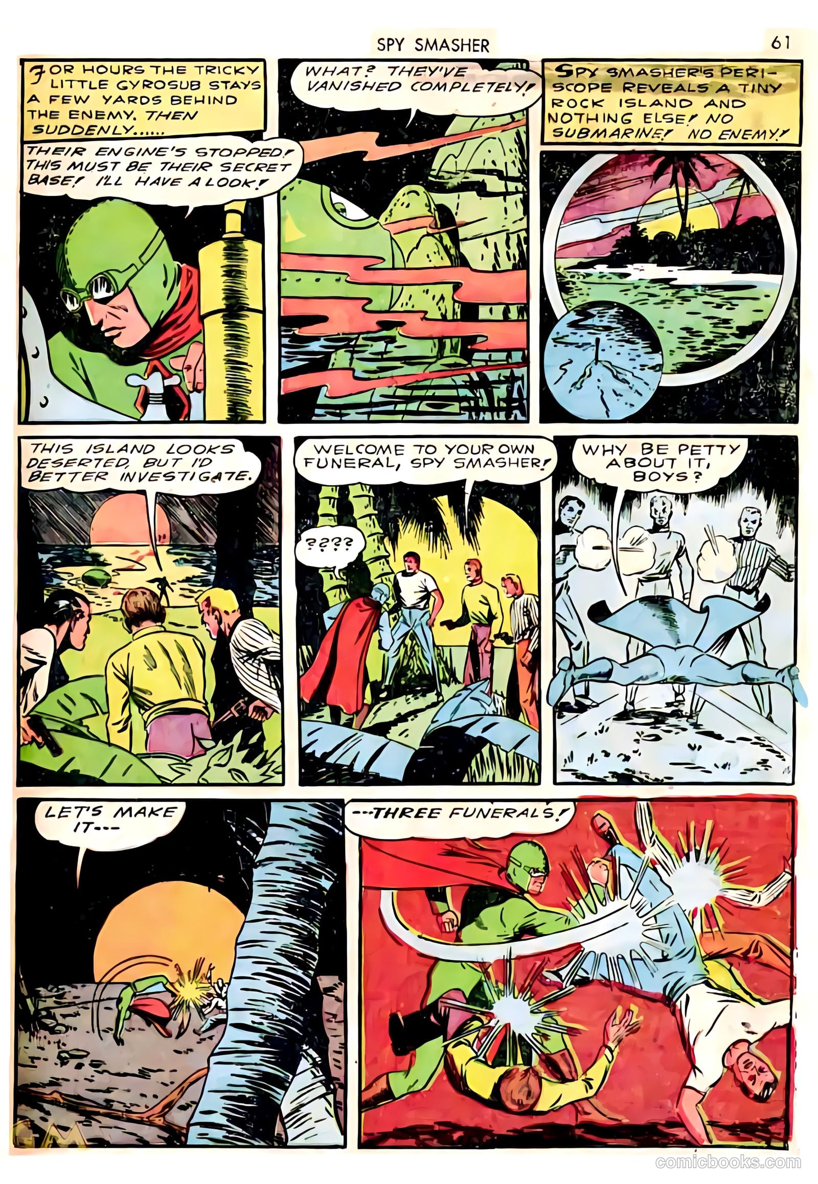 Spy Smasher #3 (1942) — page 61 of 68