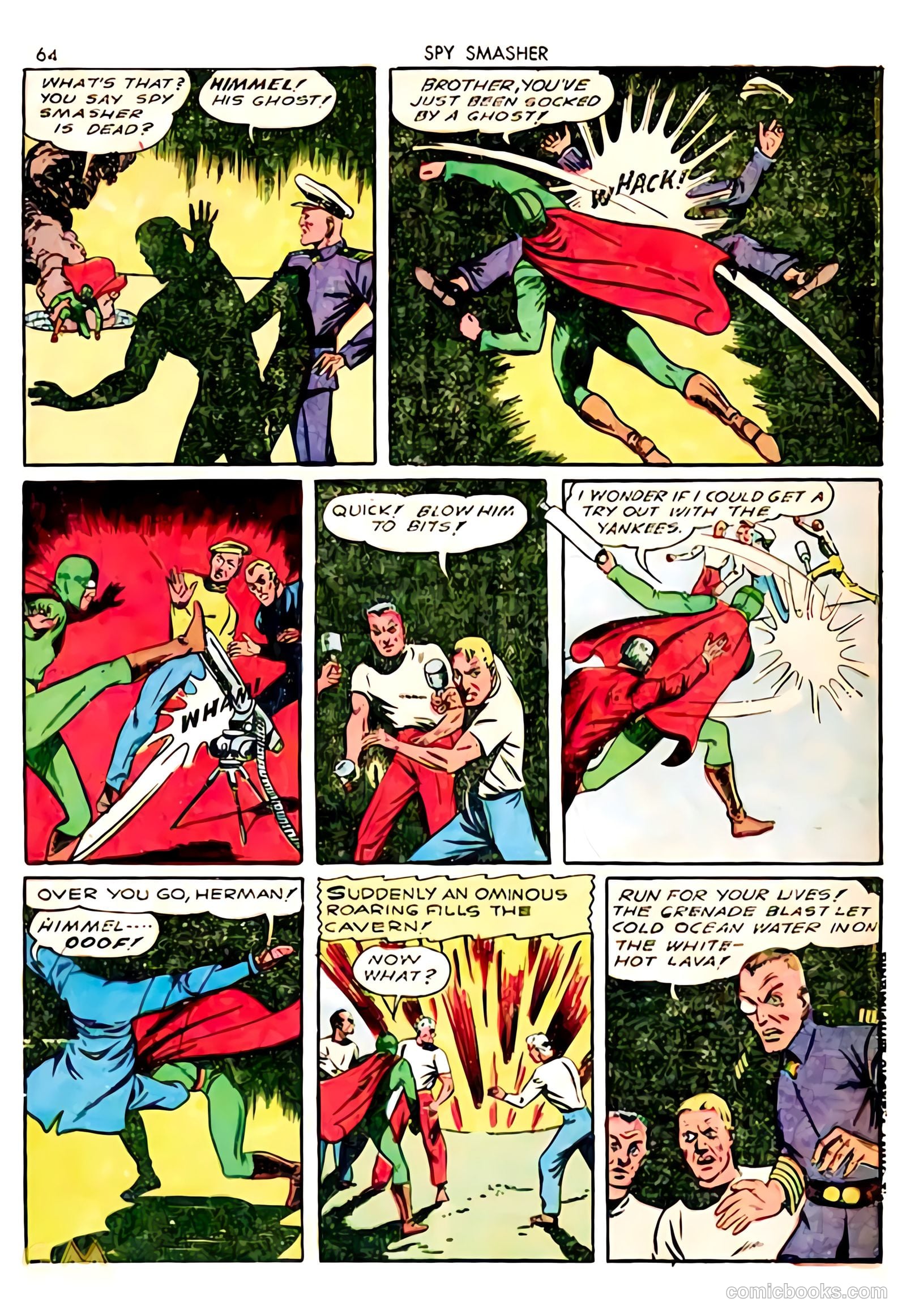 Spy Smasher #3 (1942) — page 64 of 68