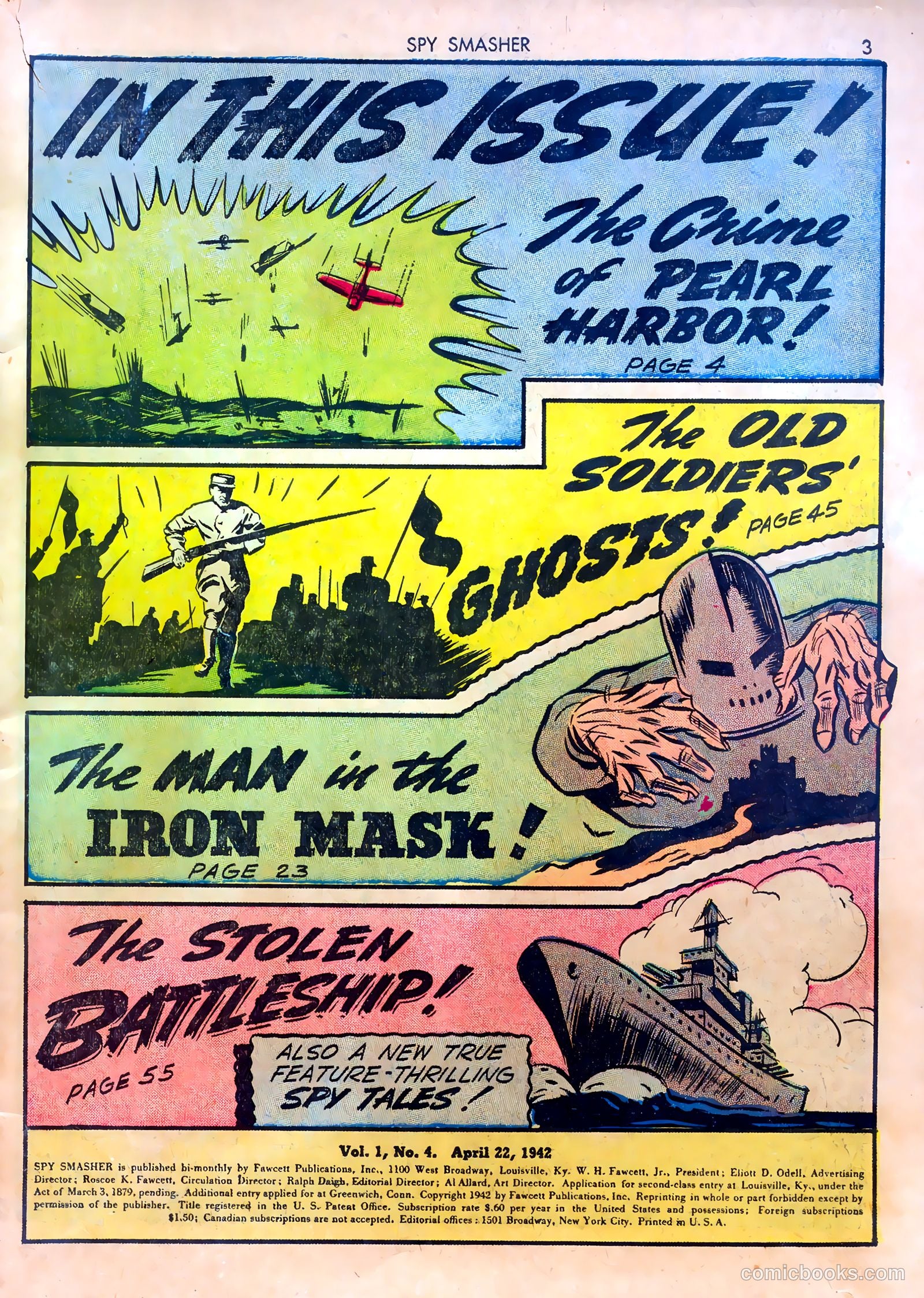 Spy Smasher #4 (1942) — page 3 of 68