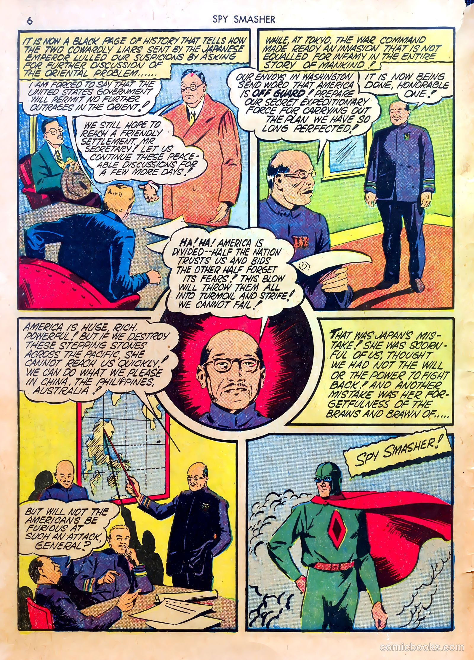 Spy Smasher #4 (1942) — page 6 of 68