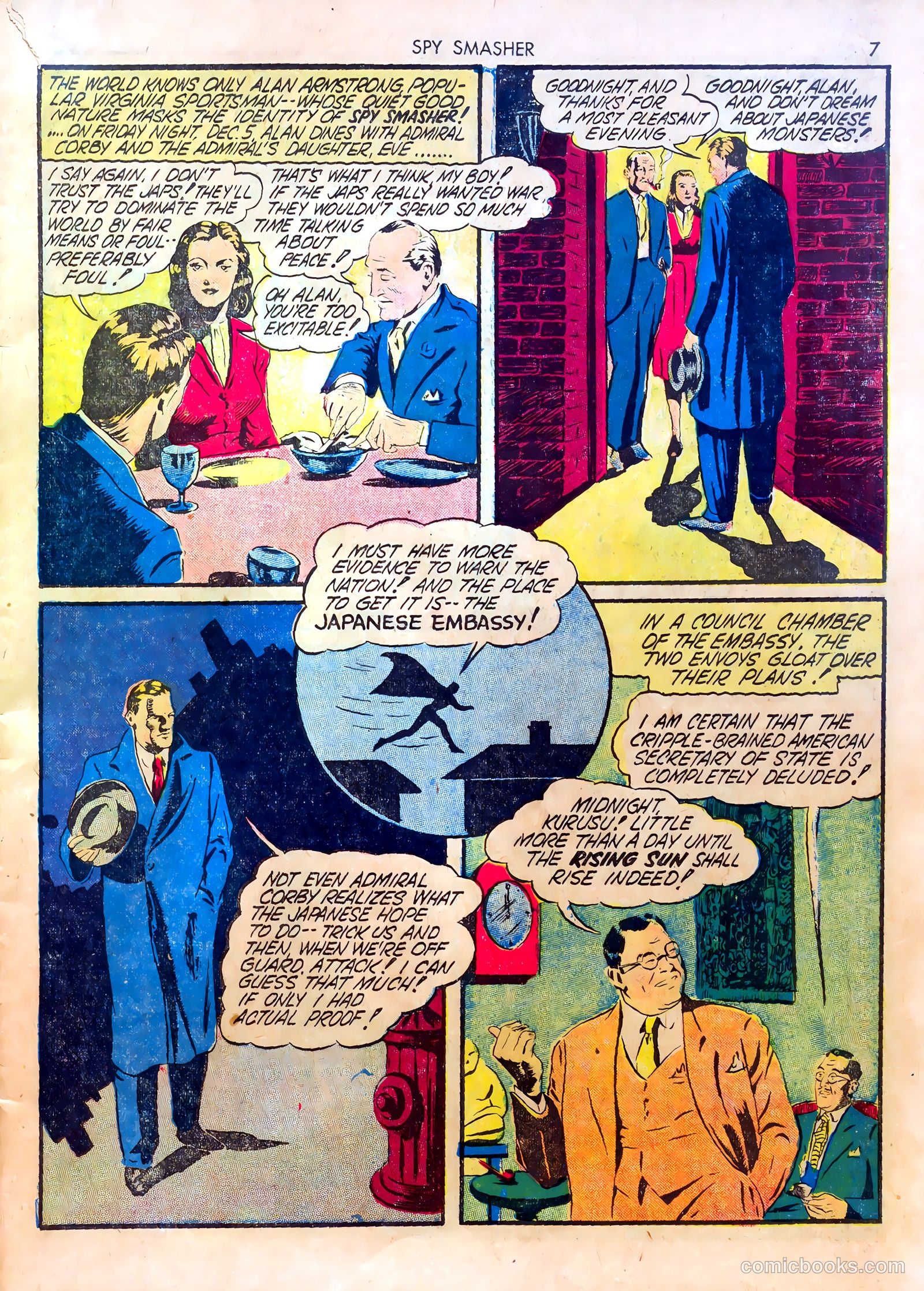Spy Smasher #4 (1942) — page 7 of 68