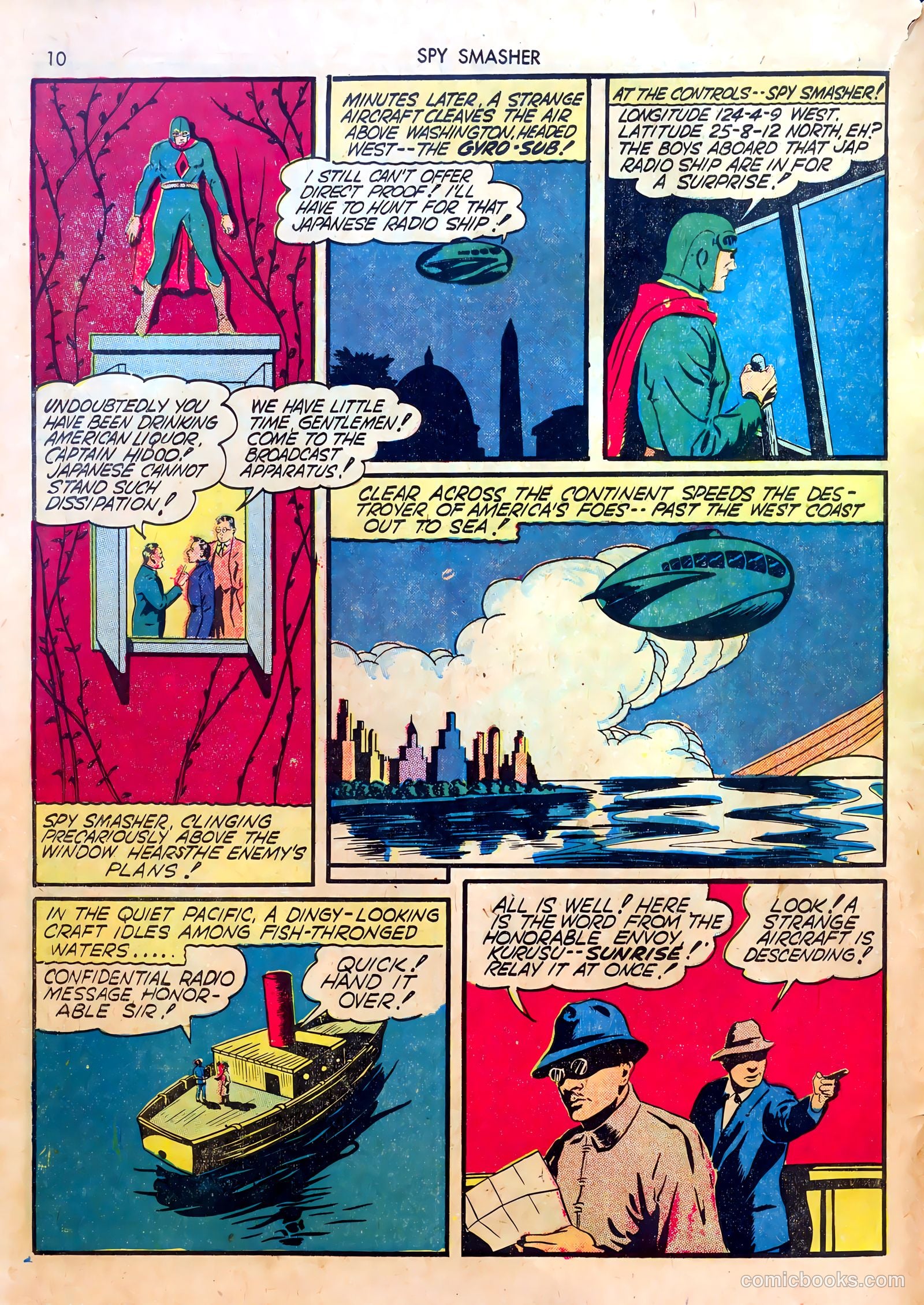 Spy Smasher #4 (1942) — page 10 of 68