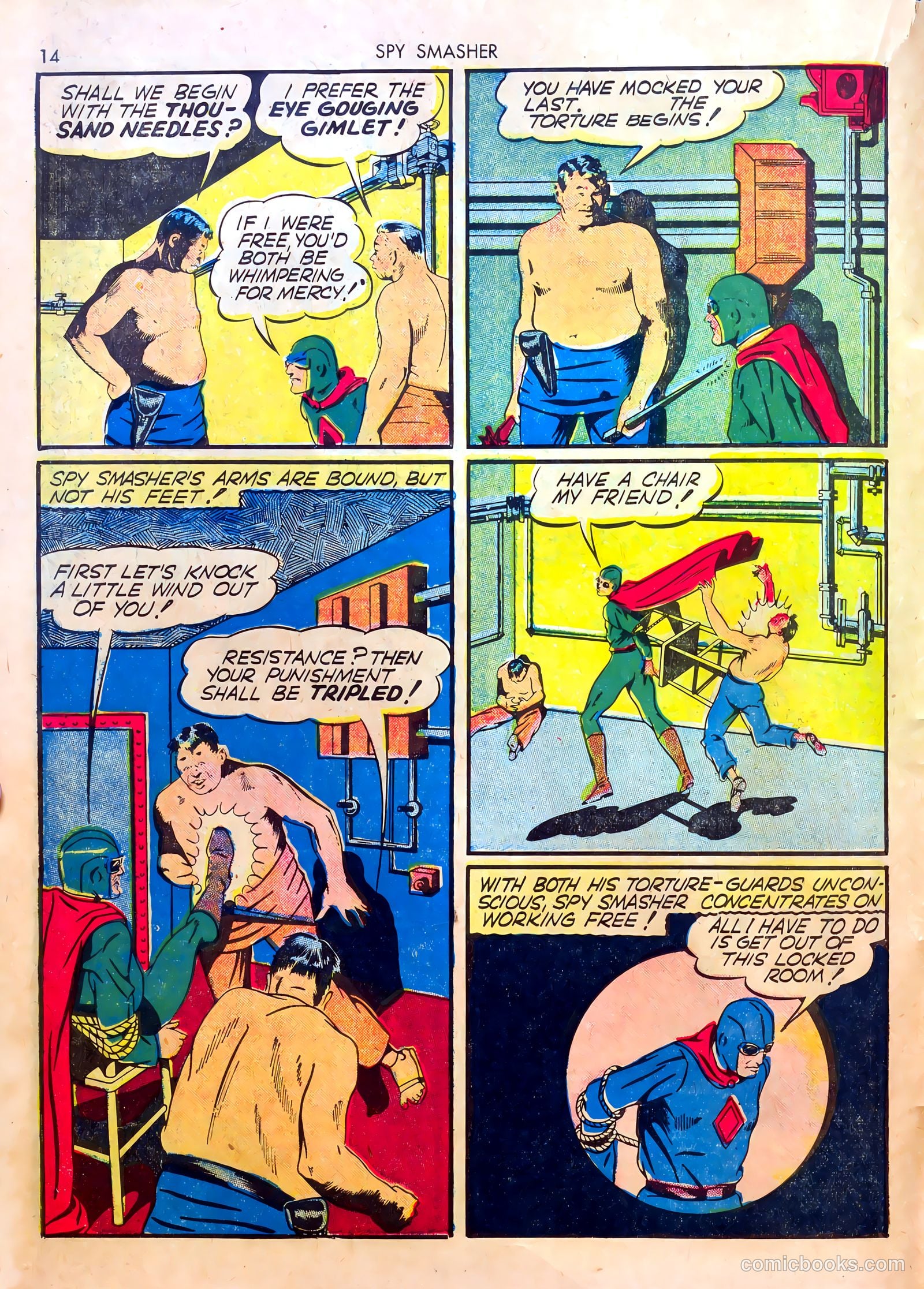 Spy Smasher #4 (1942) — page 14 of 68