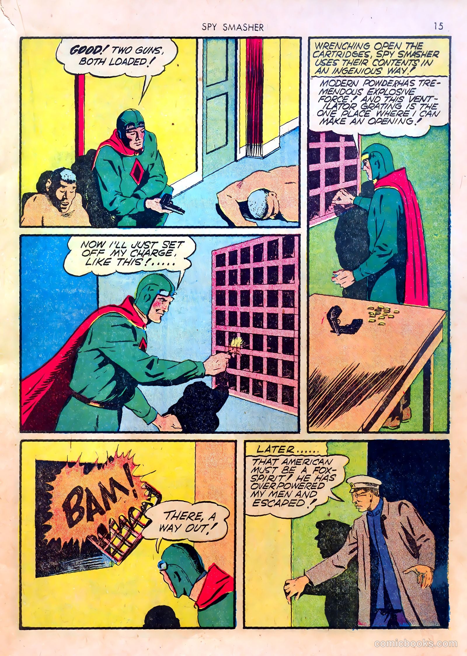 Spy Smasher #4 (1942) — page 15 of 68