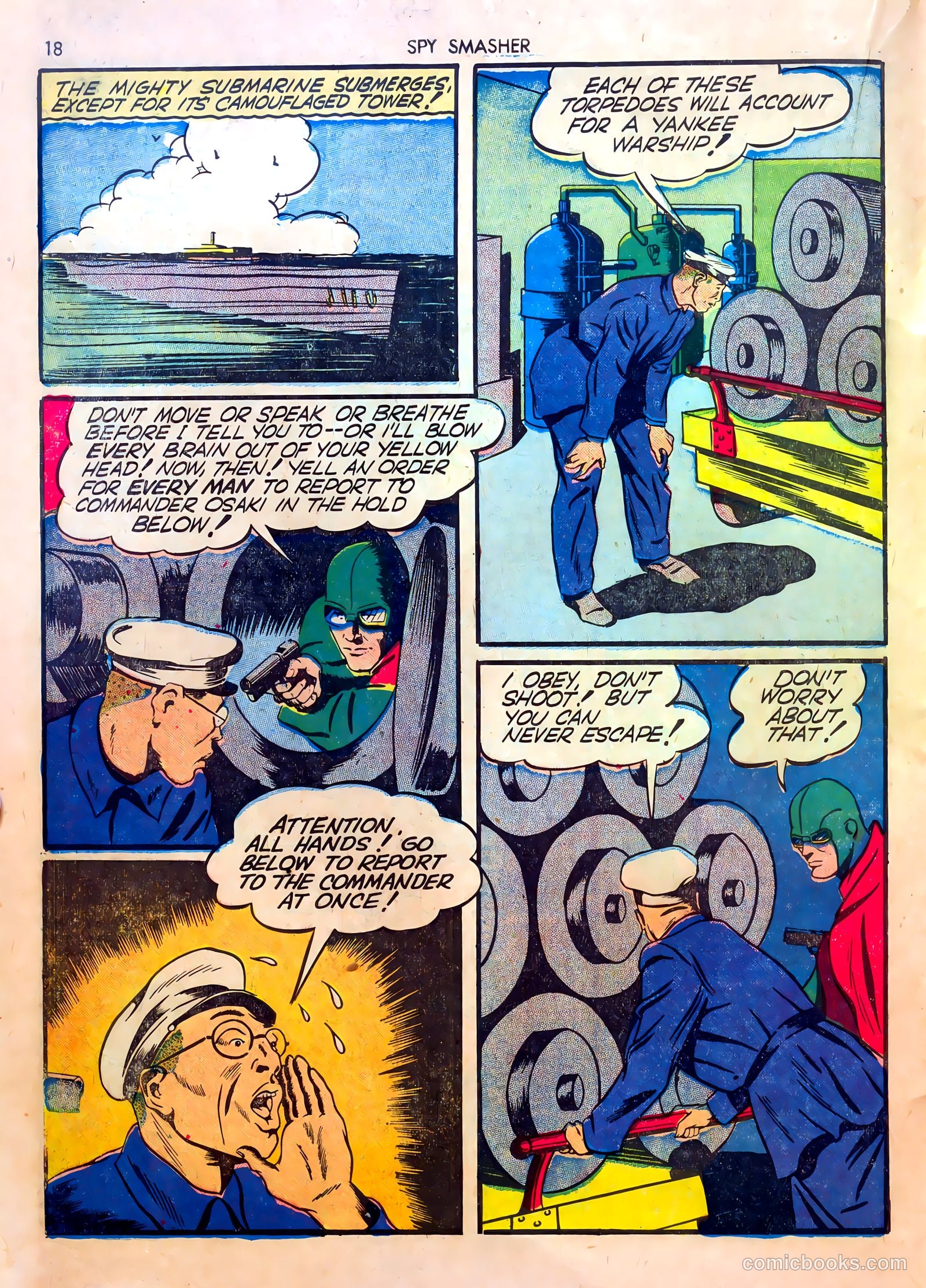 Spy Smasher #4 (1942) — page 18 of 68