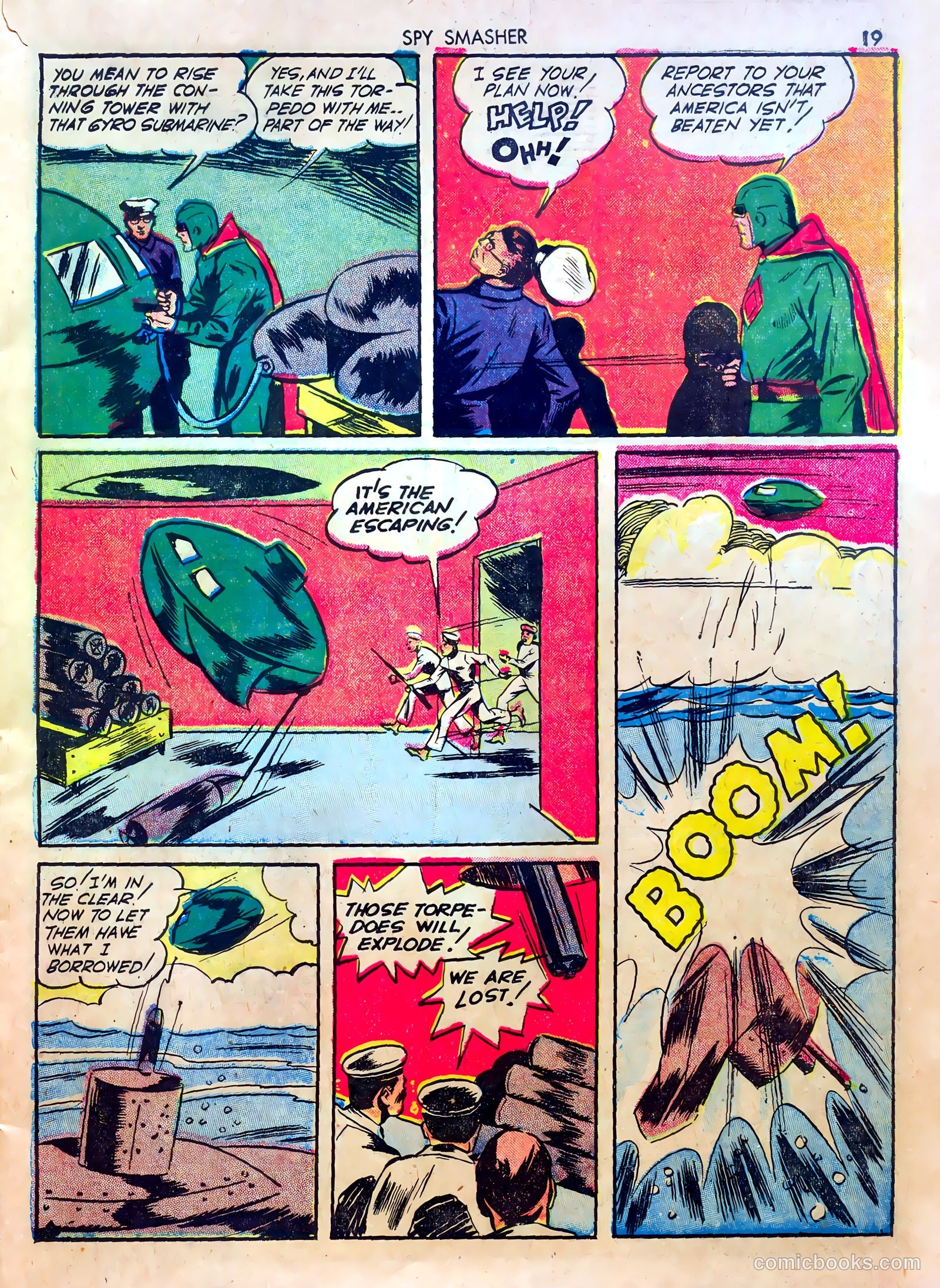 Spy Smasher #4 (1942) — page 19 of 68