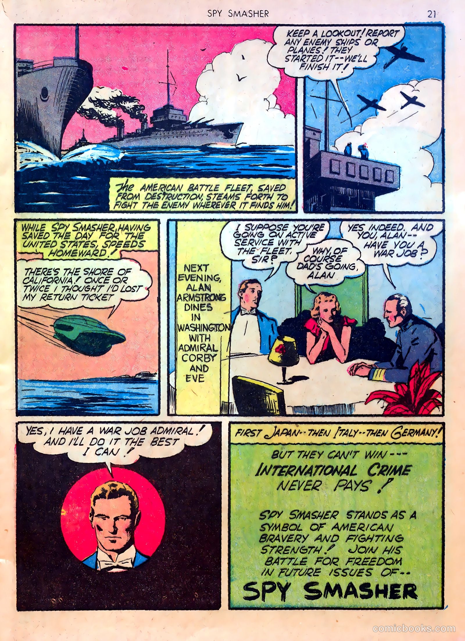 Spy Smasher #4 (1942) — page 21 of 68