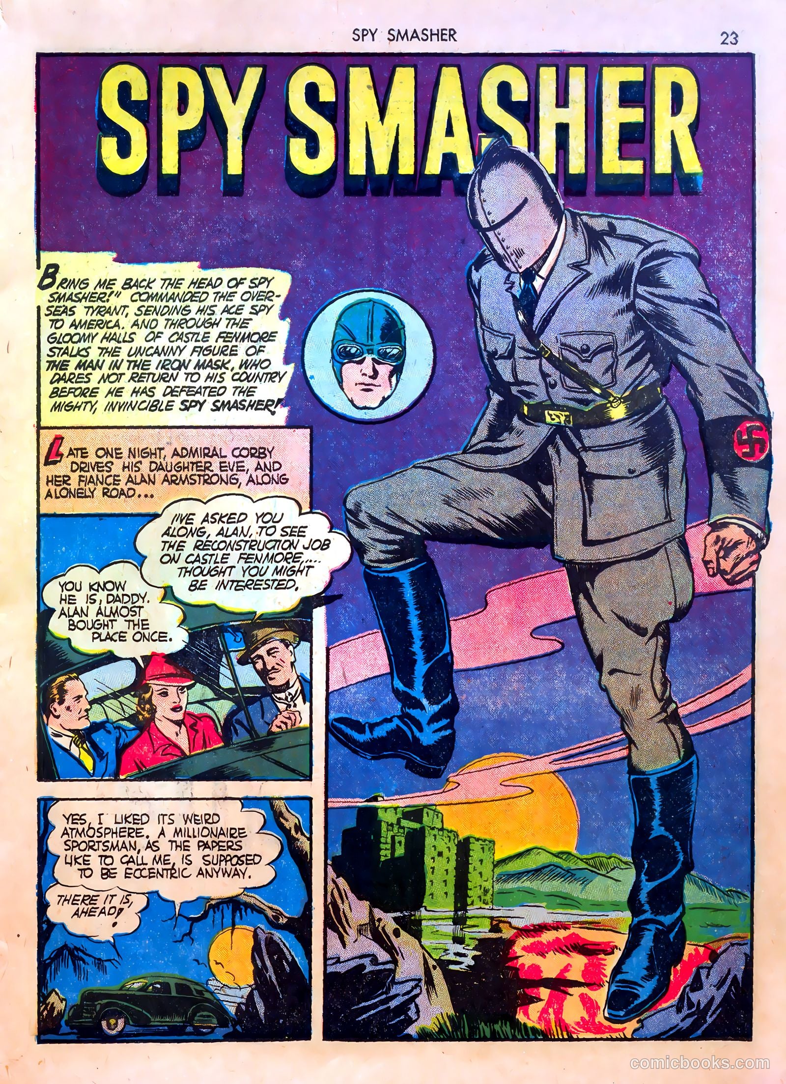 Spy Smasher #4 (1942) — page 23 of 68