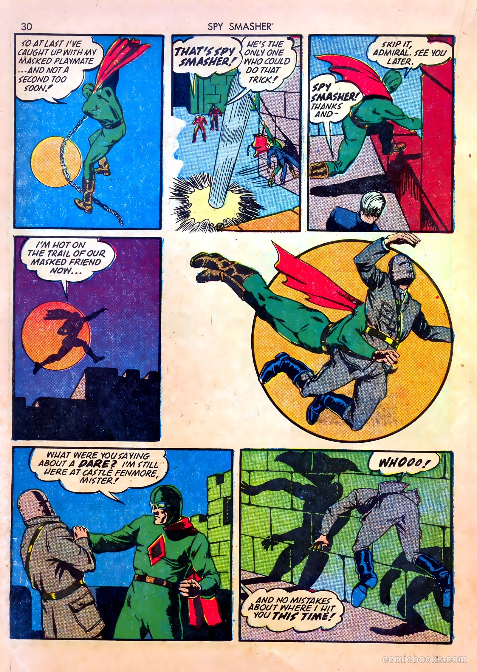 Spy Smasher #4 (1942) — page 30 of 68