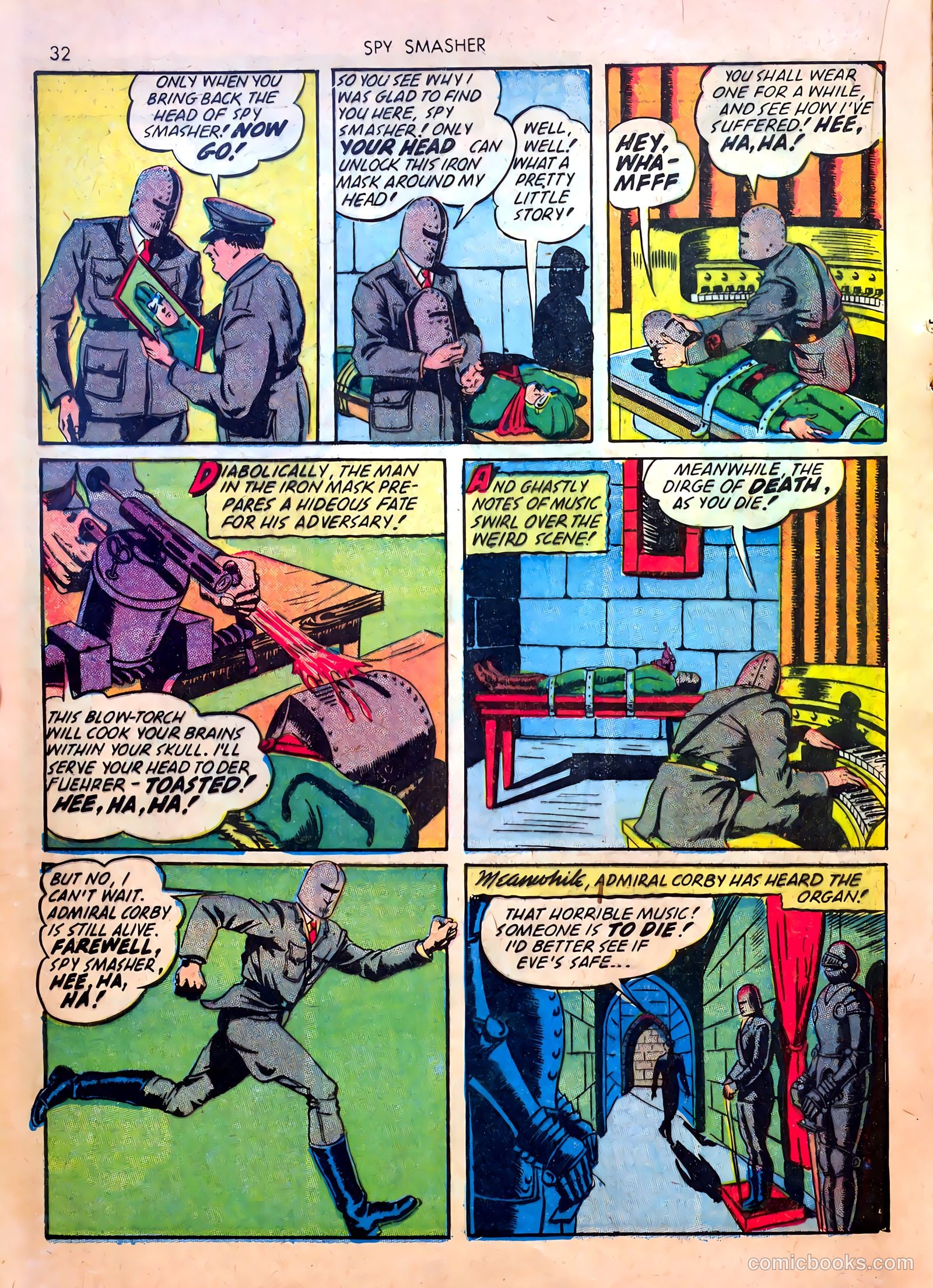 Spy Smasher #4 (1942) — page 32 of 68