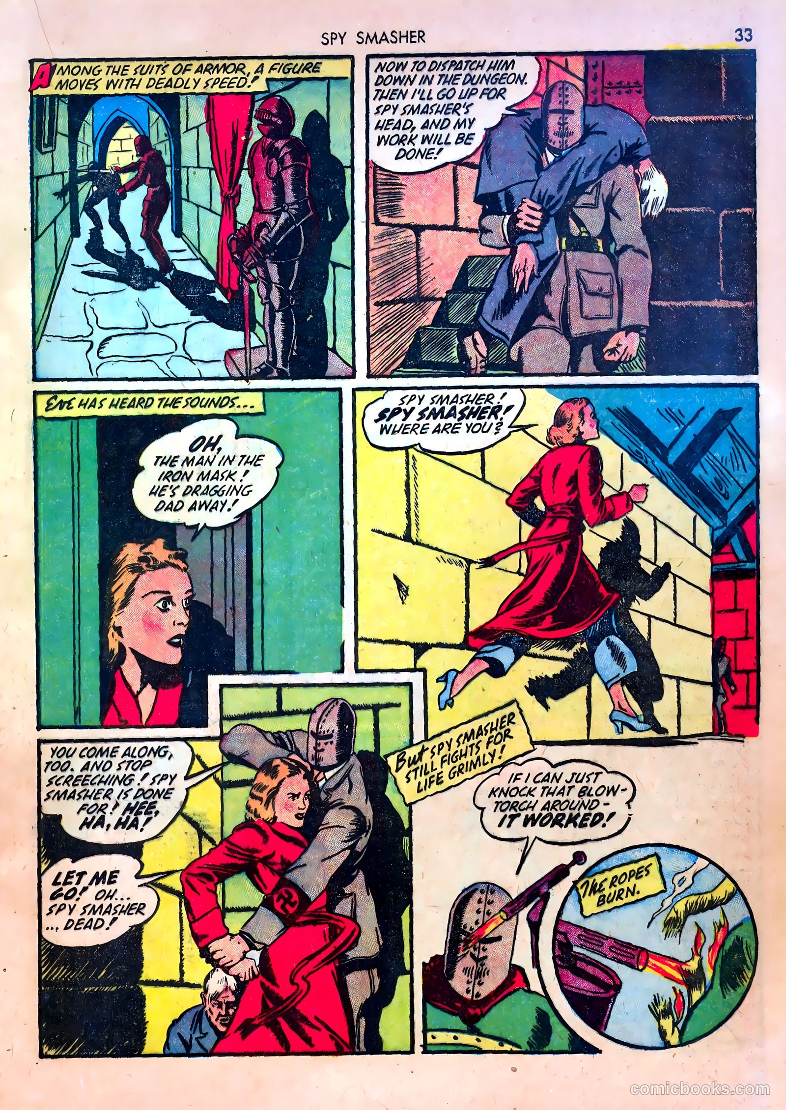 Spy Smasher #4 (1942) — page 33 of 68