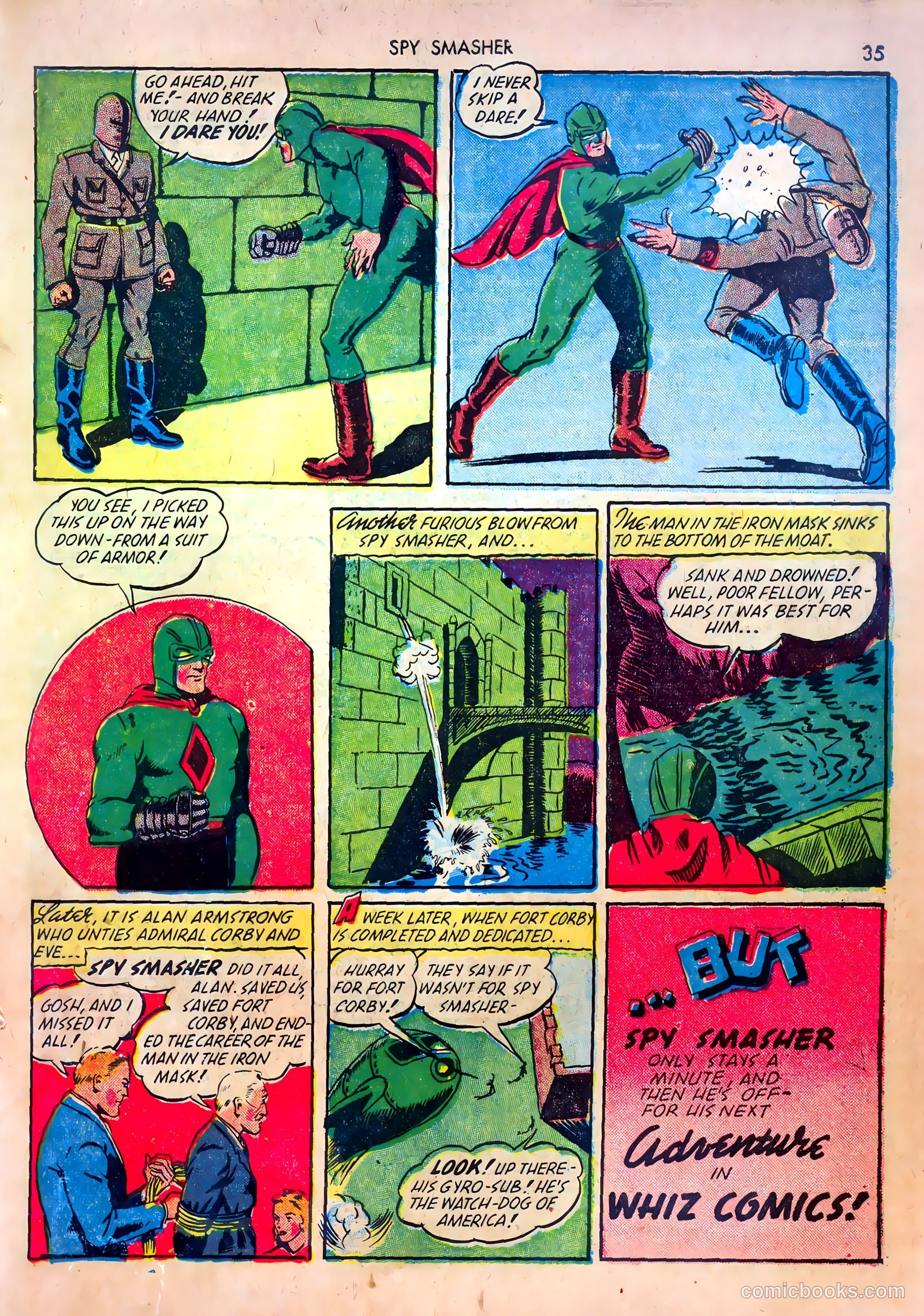 Spy Smasher #4 (1942) — page 35 of 68