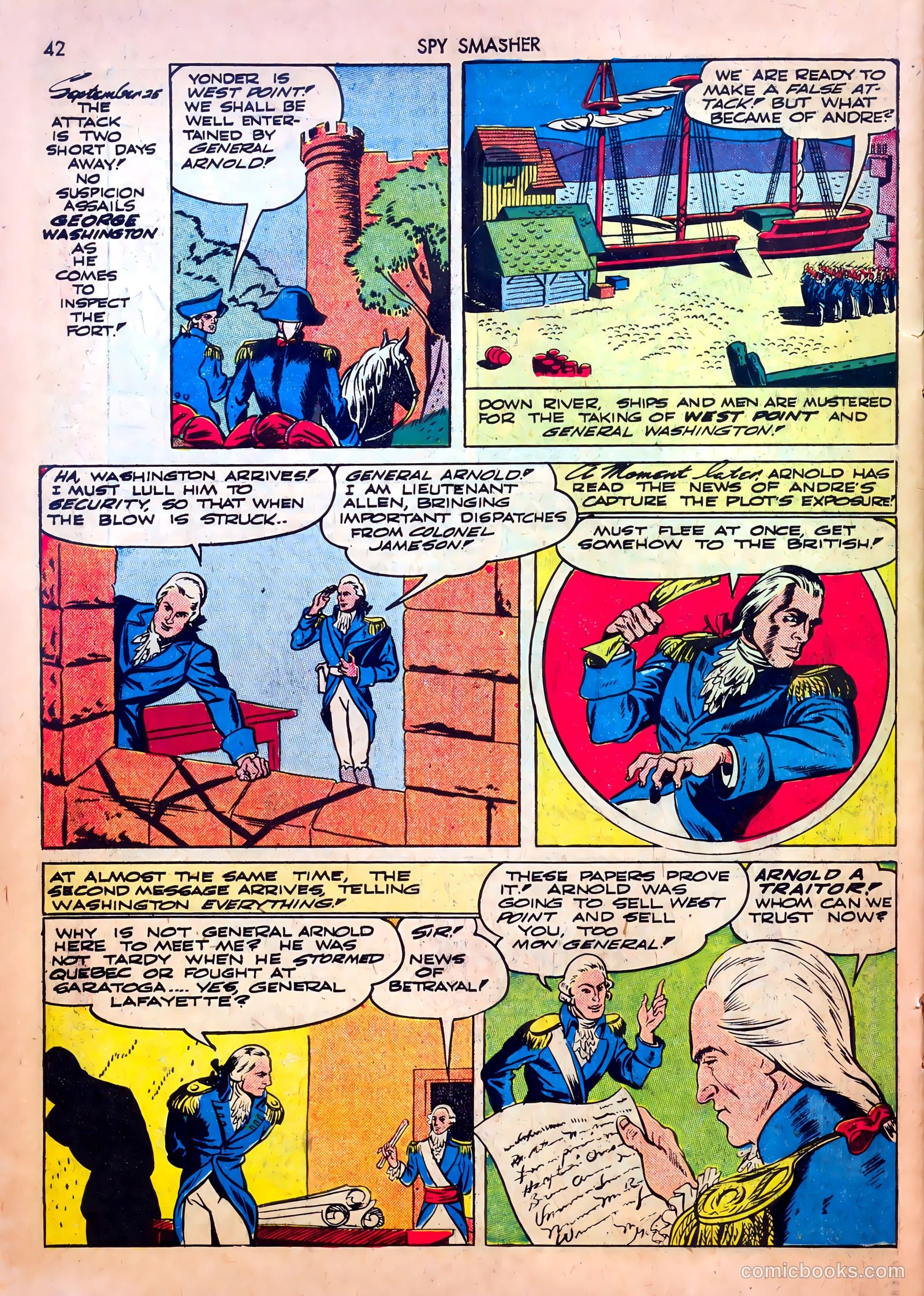 Spy Smasher #4 (1942) — page 42 of 68