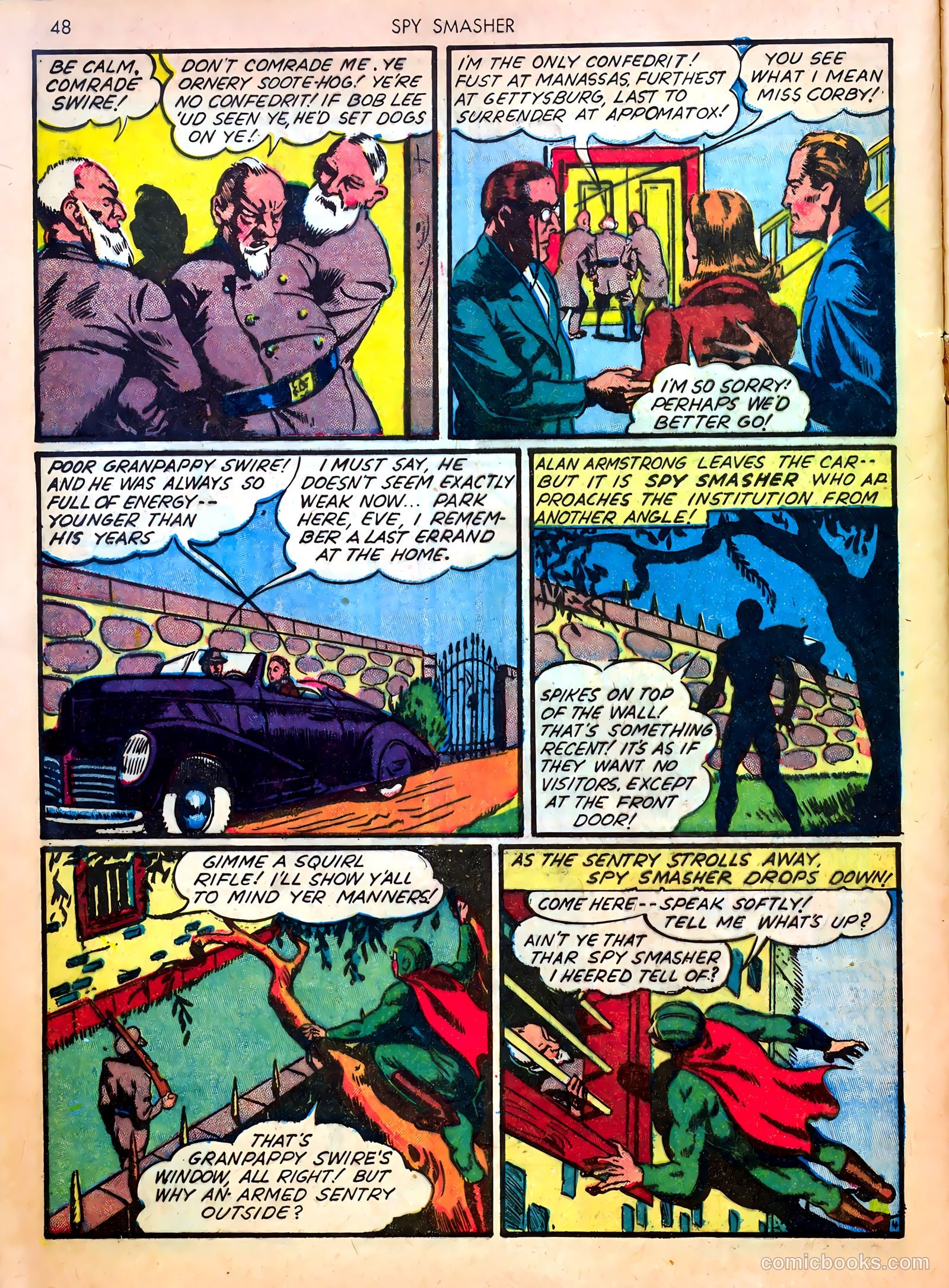 Spy Smasher #4 (1942) — page 48 of 68