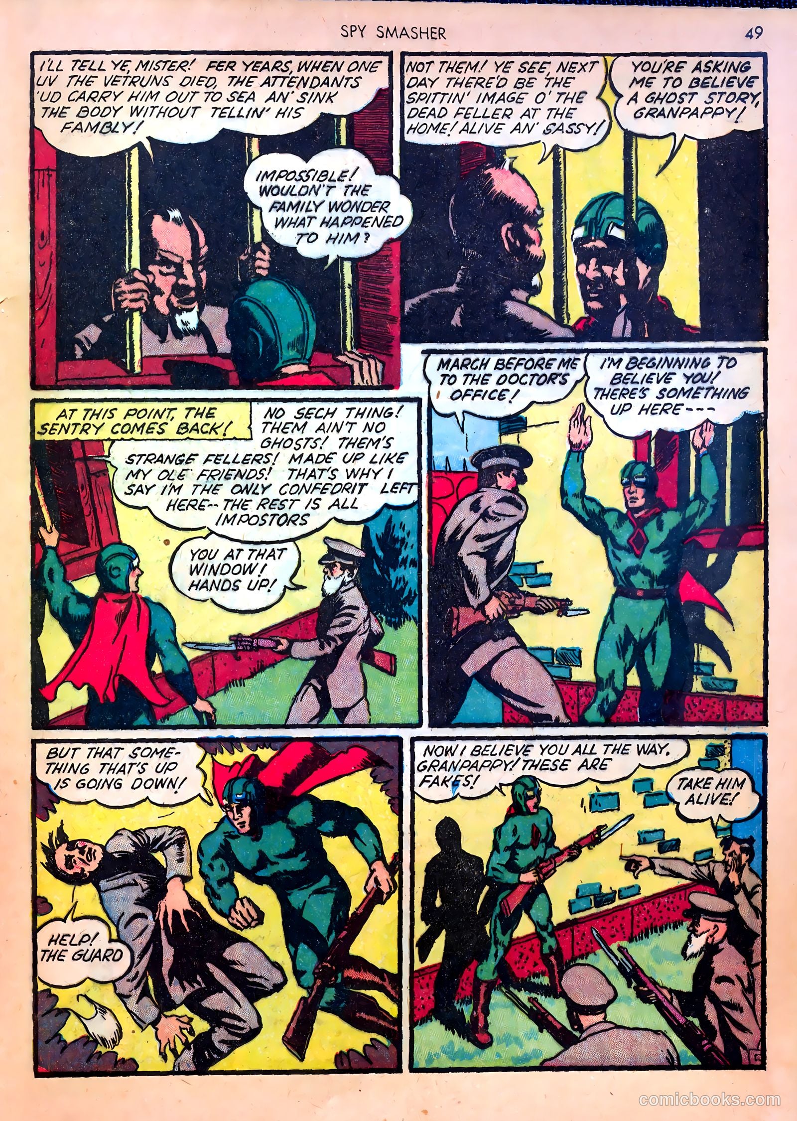 Spy Smasher #4 (1942) — page 49 of 68