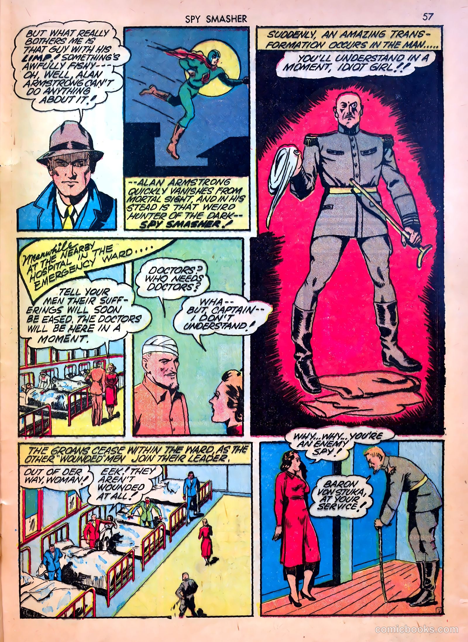 Spy Smasher #4 (1942) — page 57 of 68