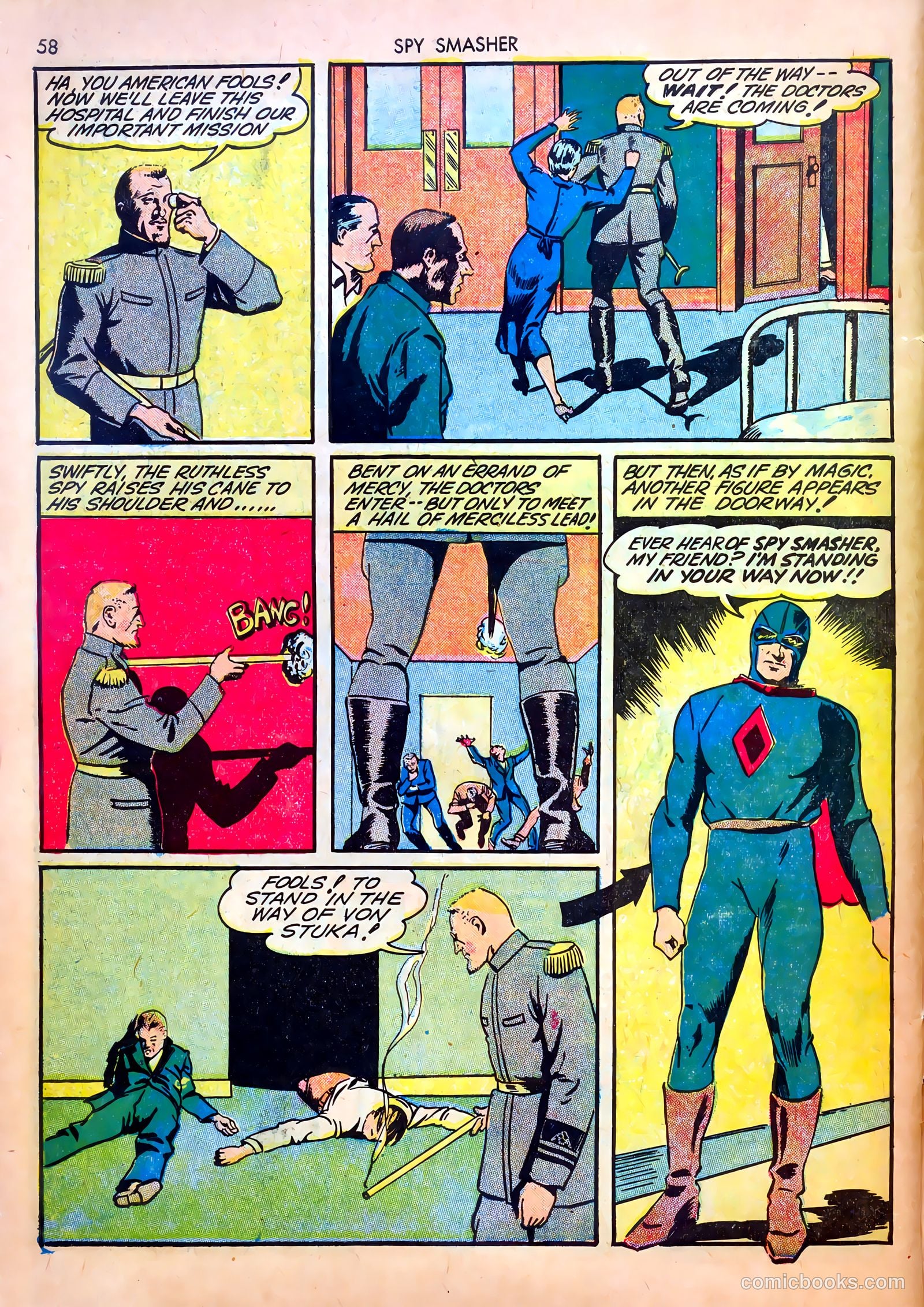Spy Smasher #4 (1942) — page 58 of 68