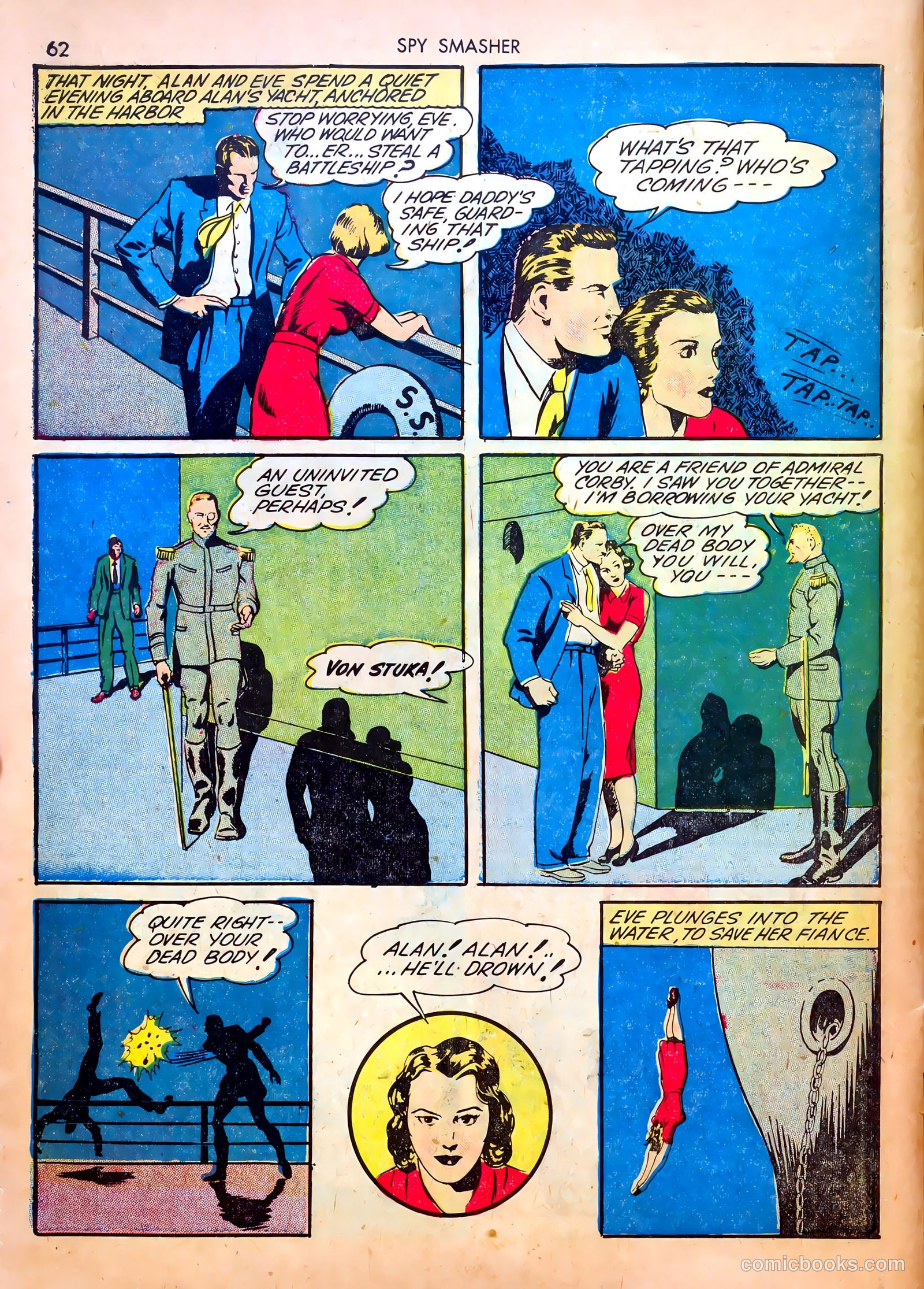 Spy Smasher #4 (1942) — page 62 of 68