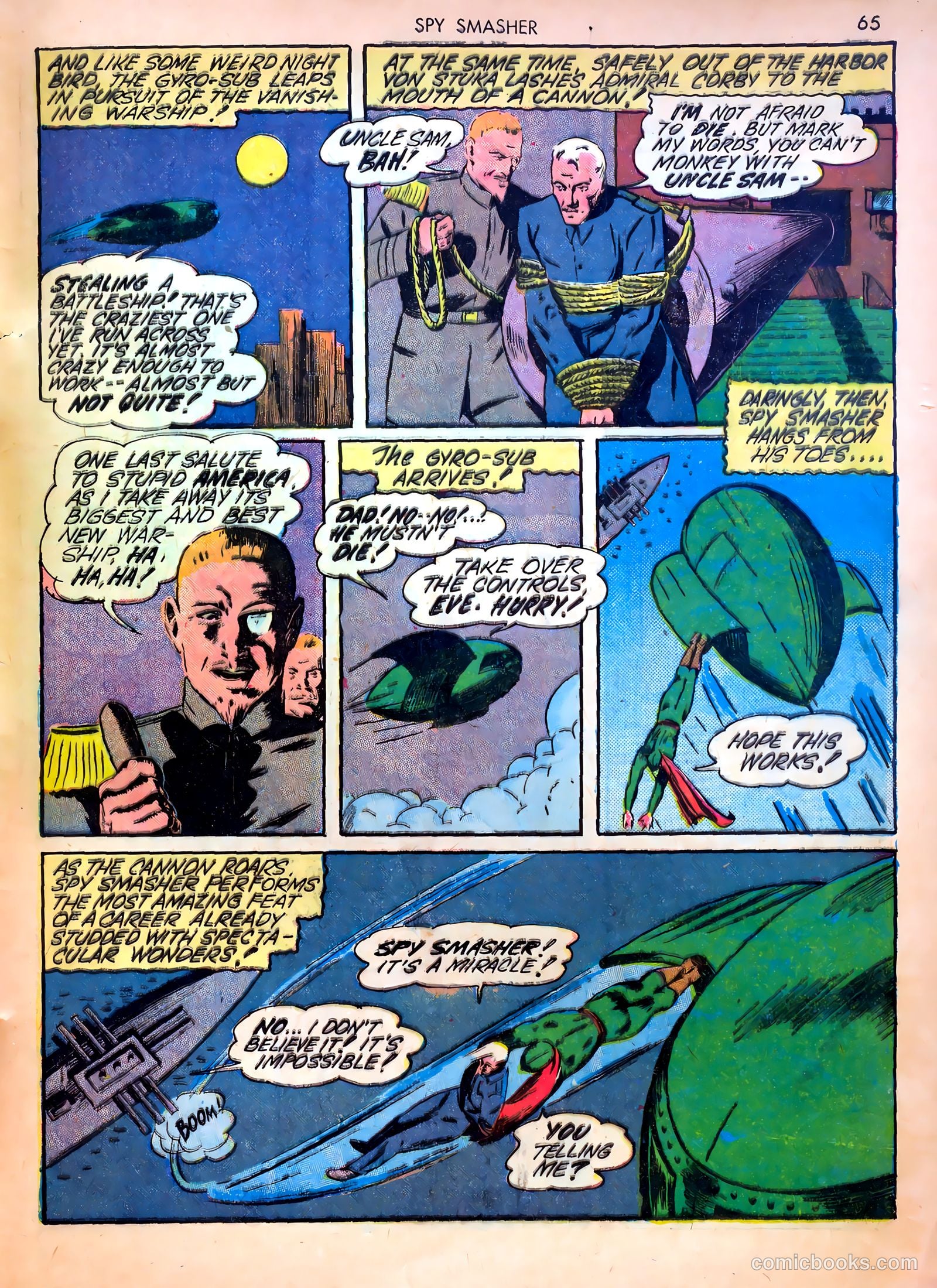Spy Smasher #4 (1942) — page 65 of 68