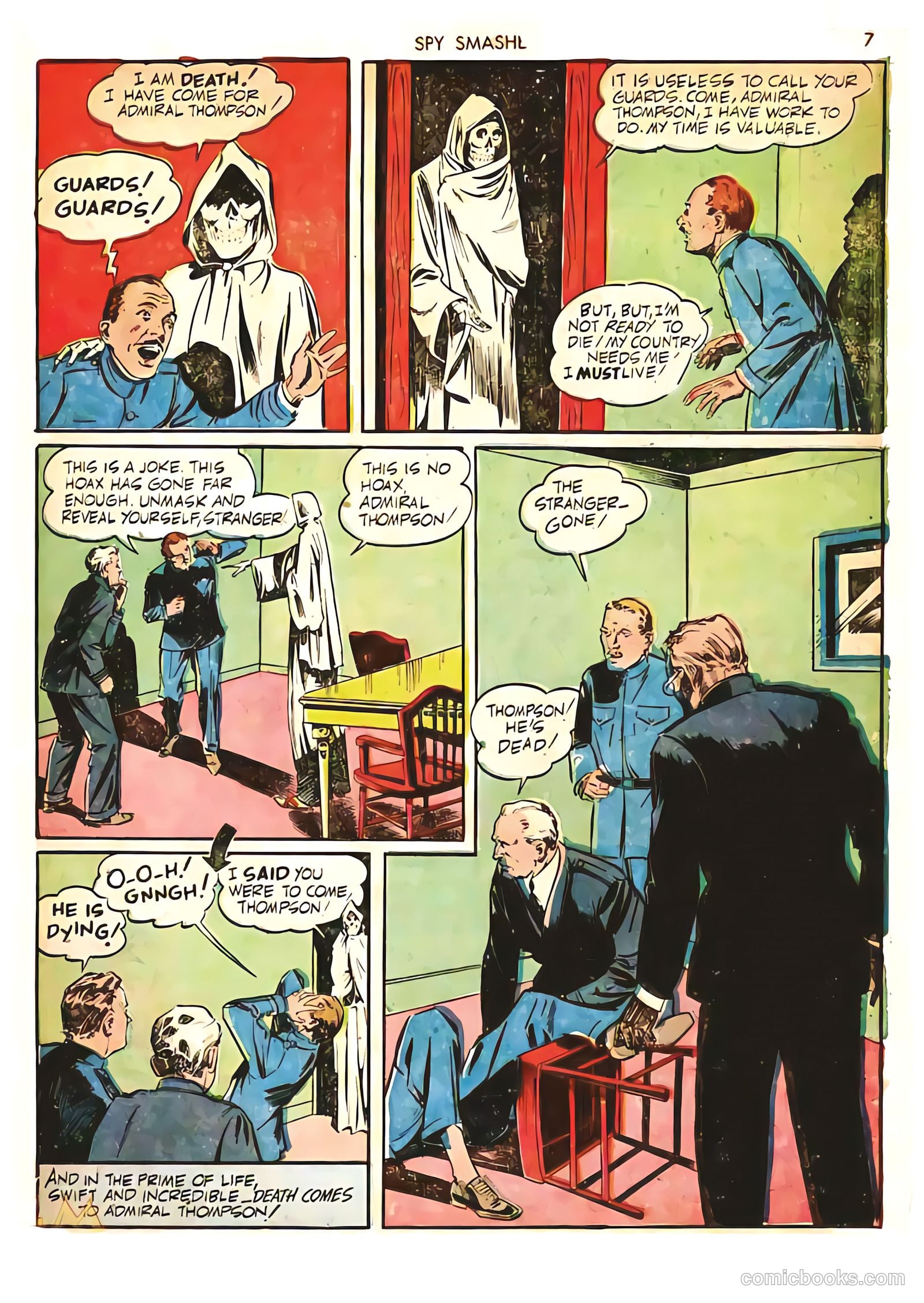 Spy Smasher #5 (1942) — page 7 of 68