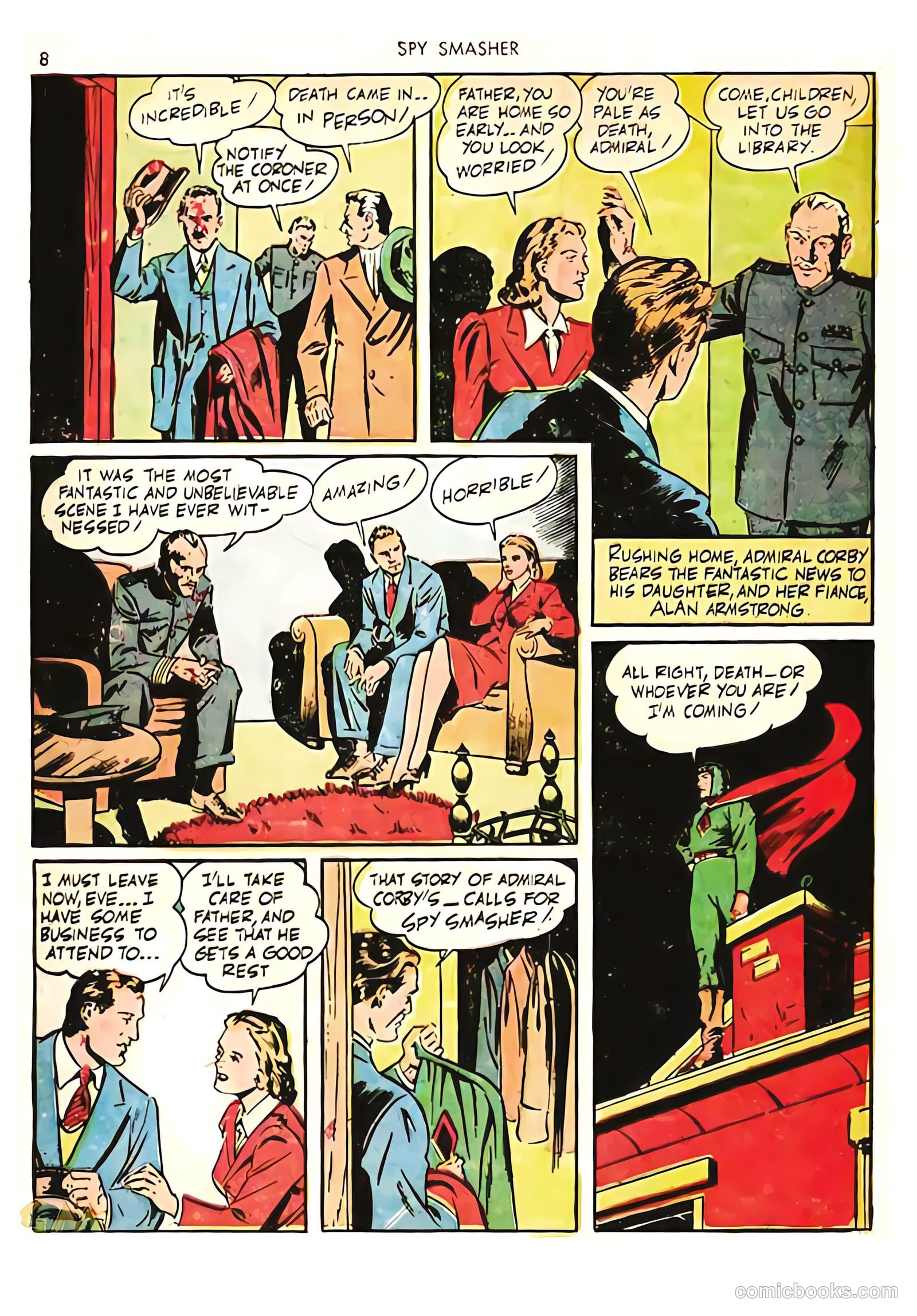 Spy Smasher #5 (1942) — page 8 of 68