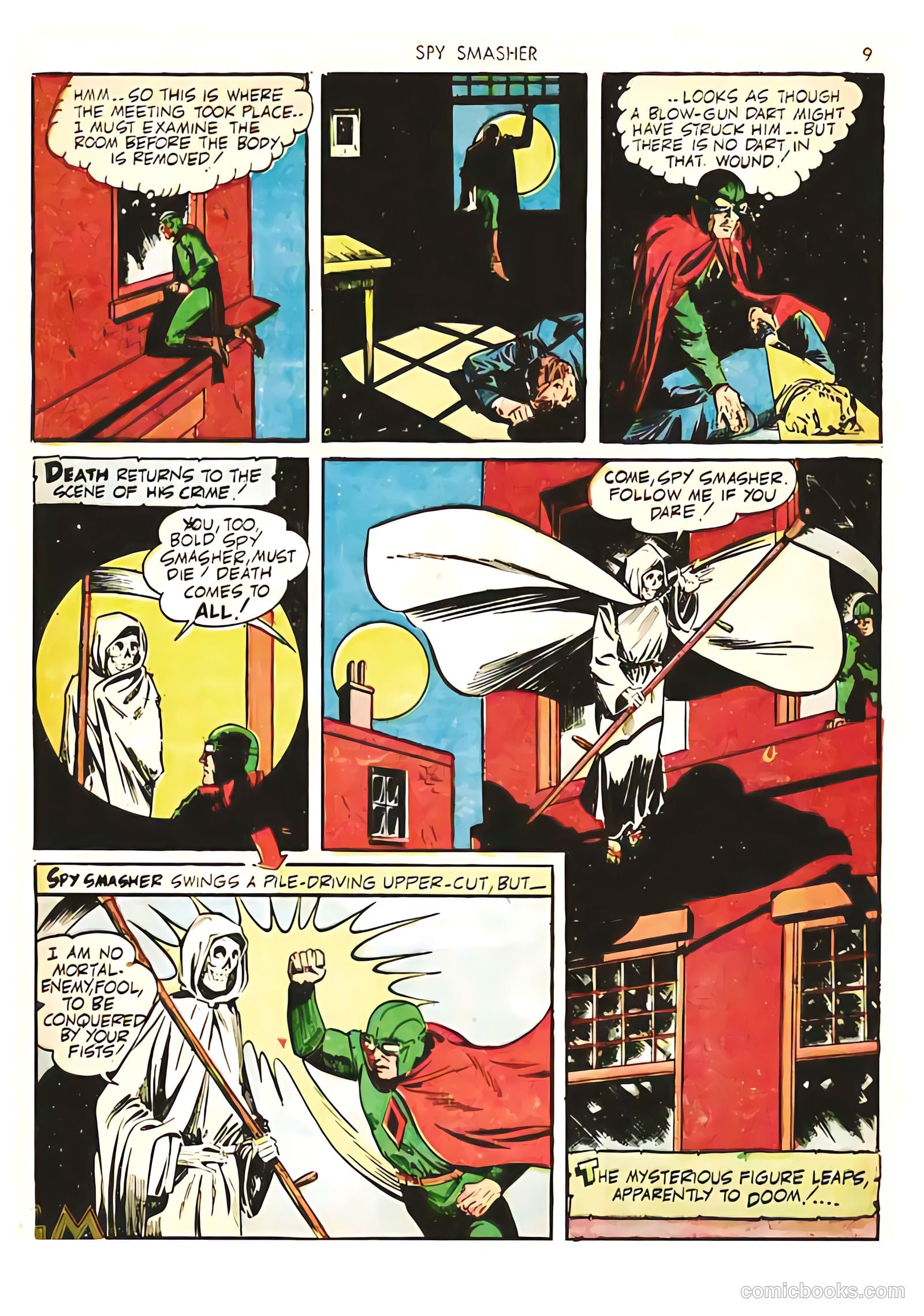 Spy Smasher #5 (1942) — page 9 of 68