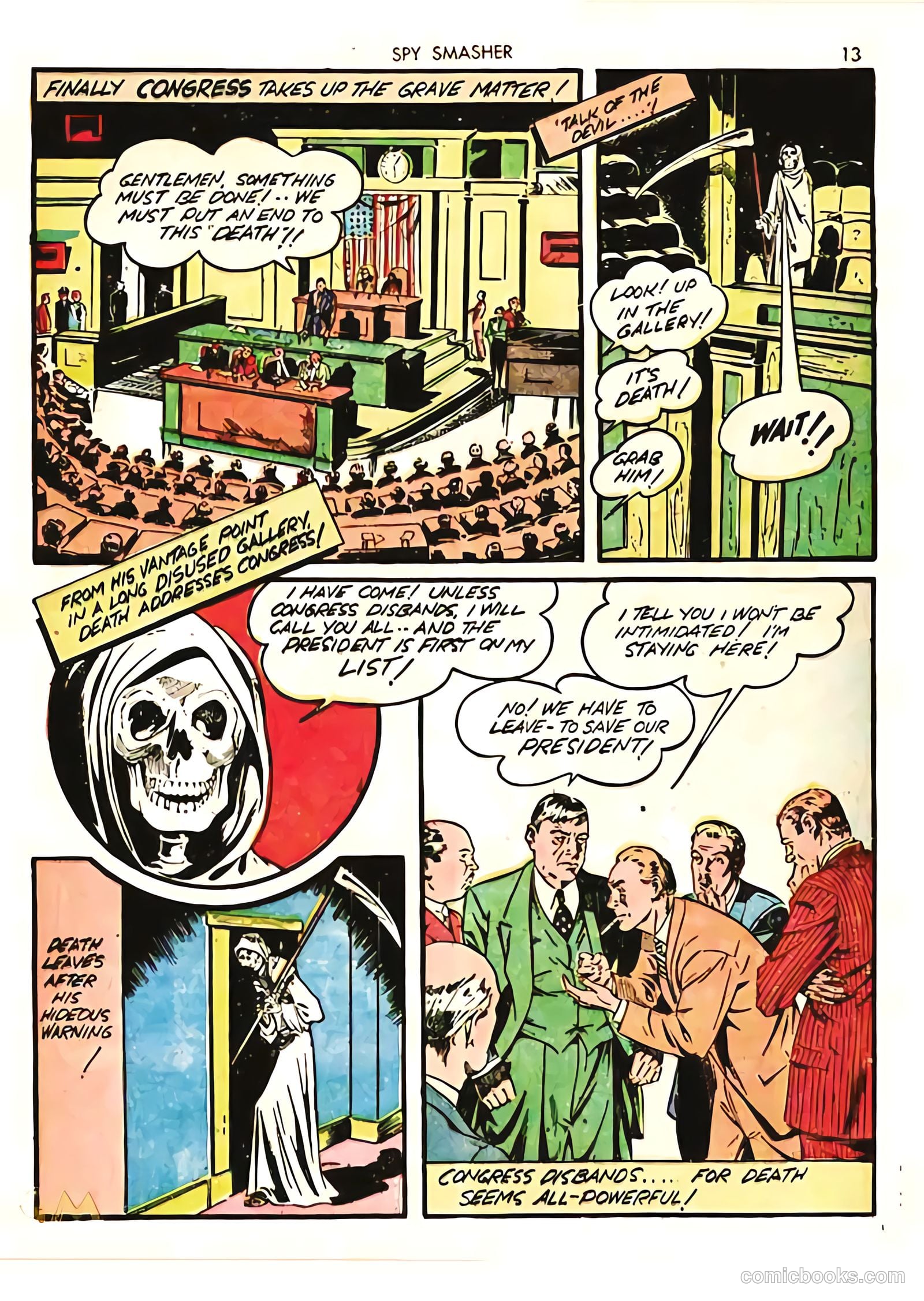 Spy Smasher #5 (1942) — page 13 of 68