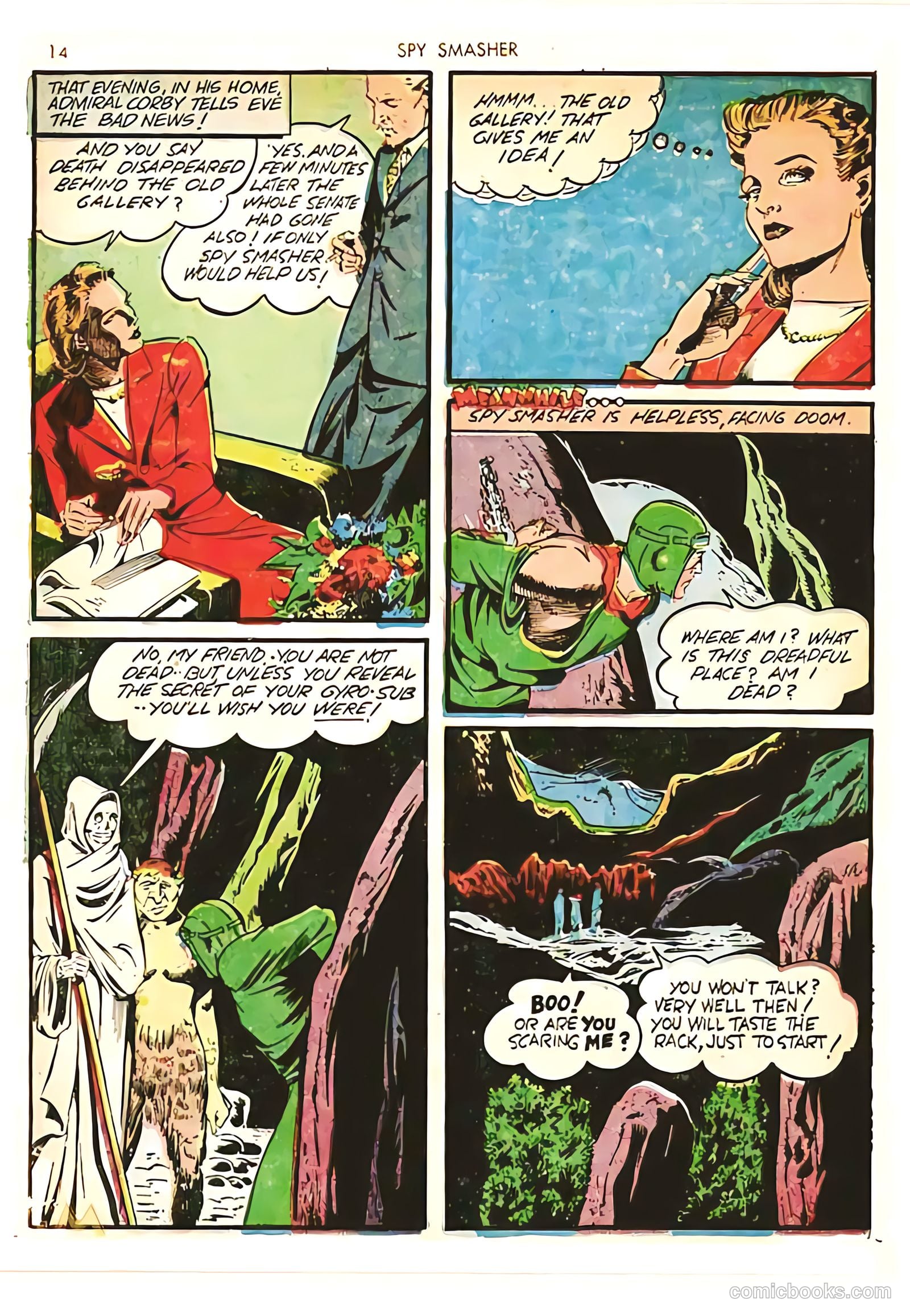Spy Smasher #5 (1942) — page 14 of 68