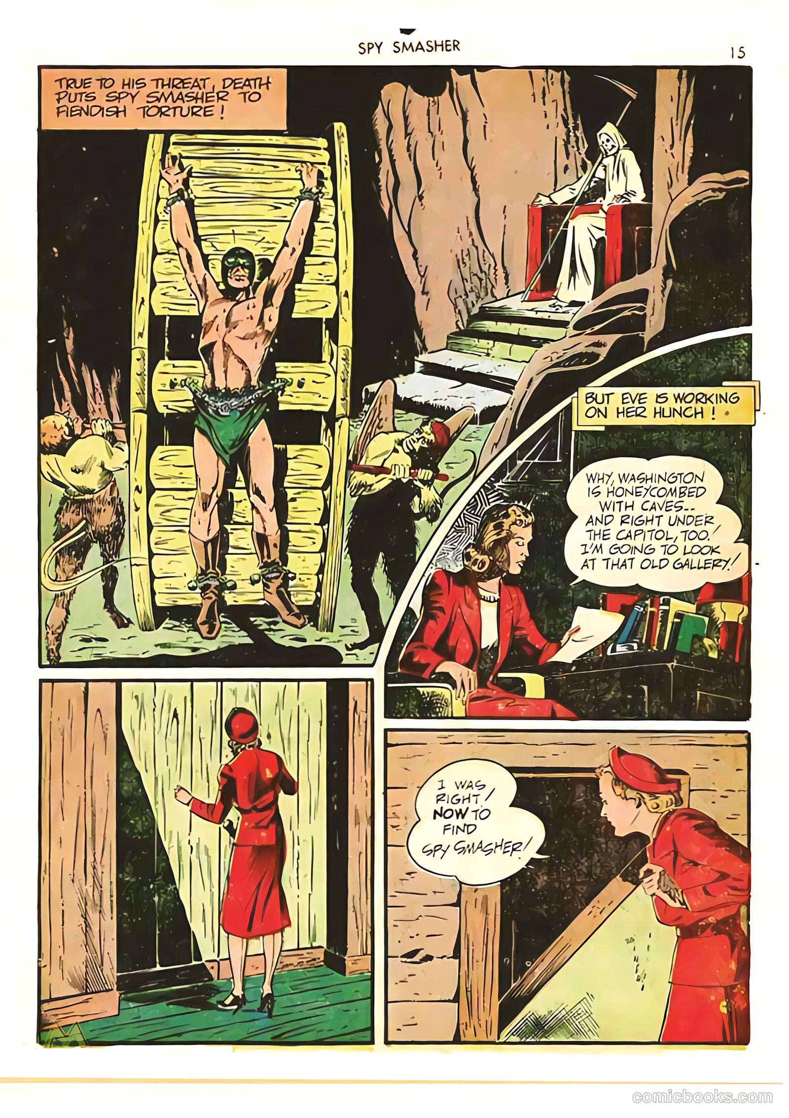 Spy Smasher #5 (1942) — page 15 of 68