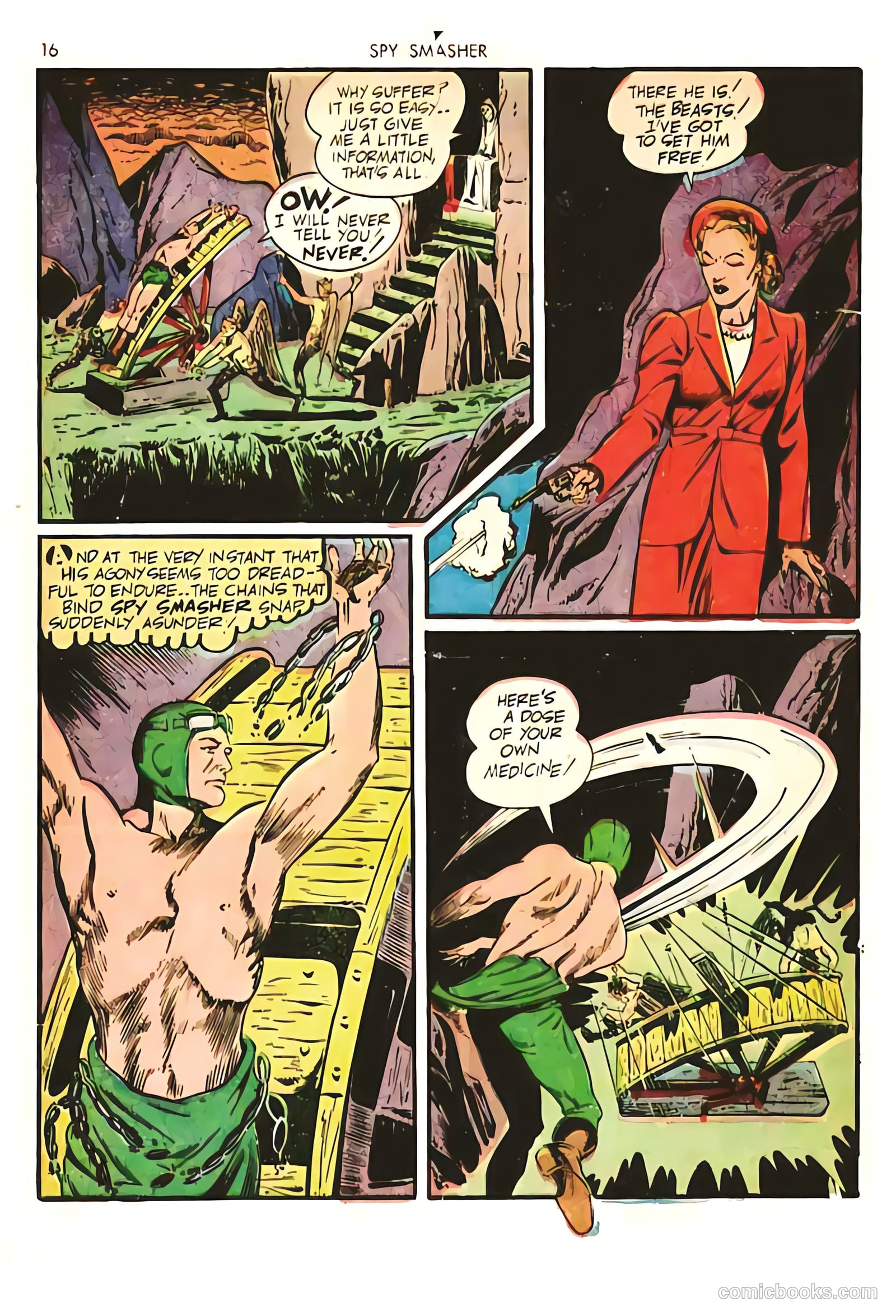 Spy Smasher #5 (1942) — page 16 of 68