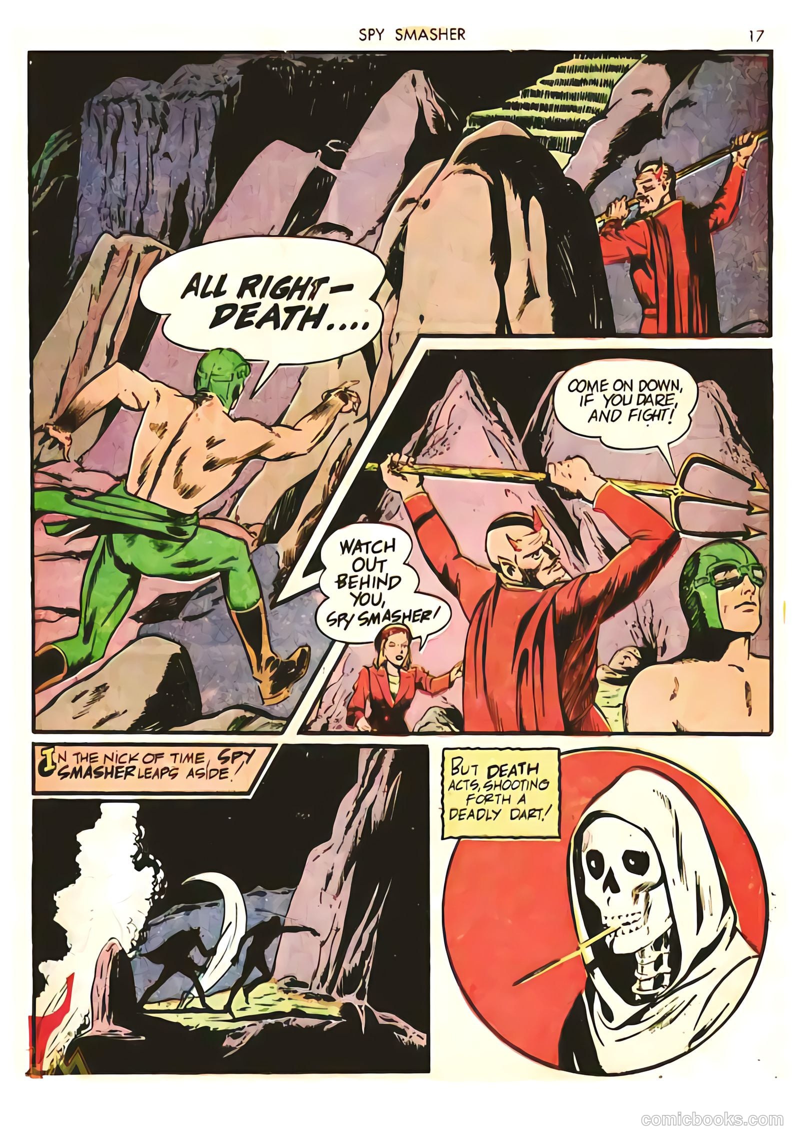 Spy Smasher #5 (1942) — page 17 of 68