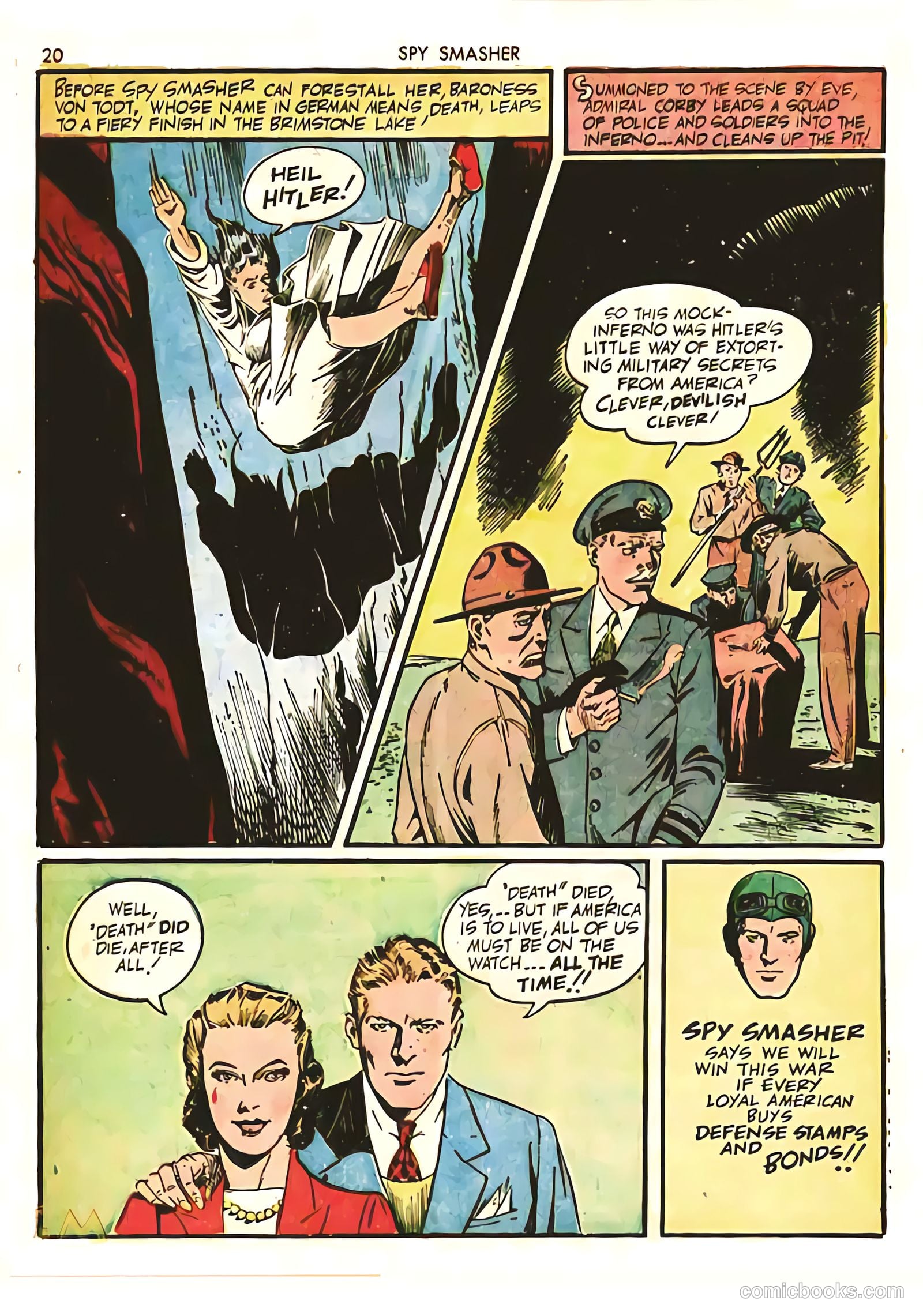 Spy Smasher #5 (1942) — page 20 of 68
