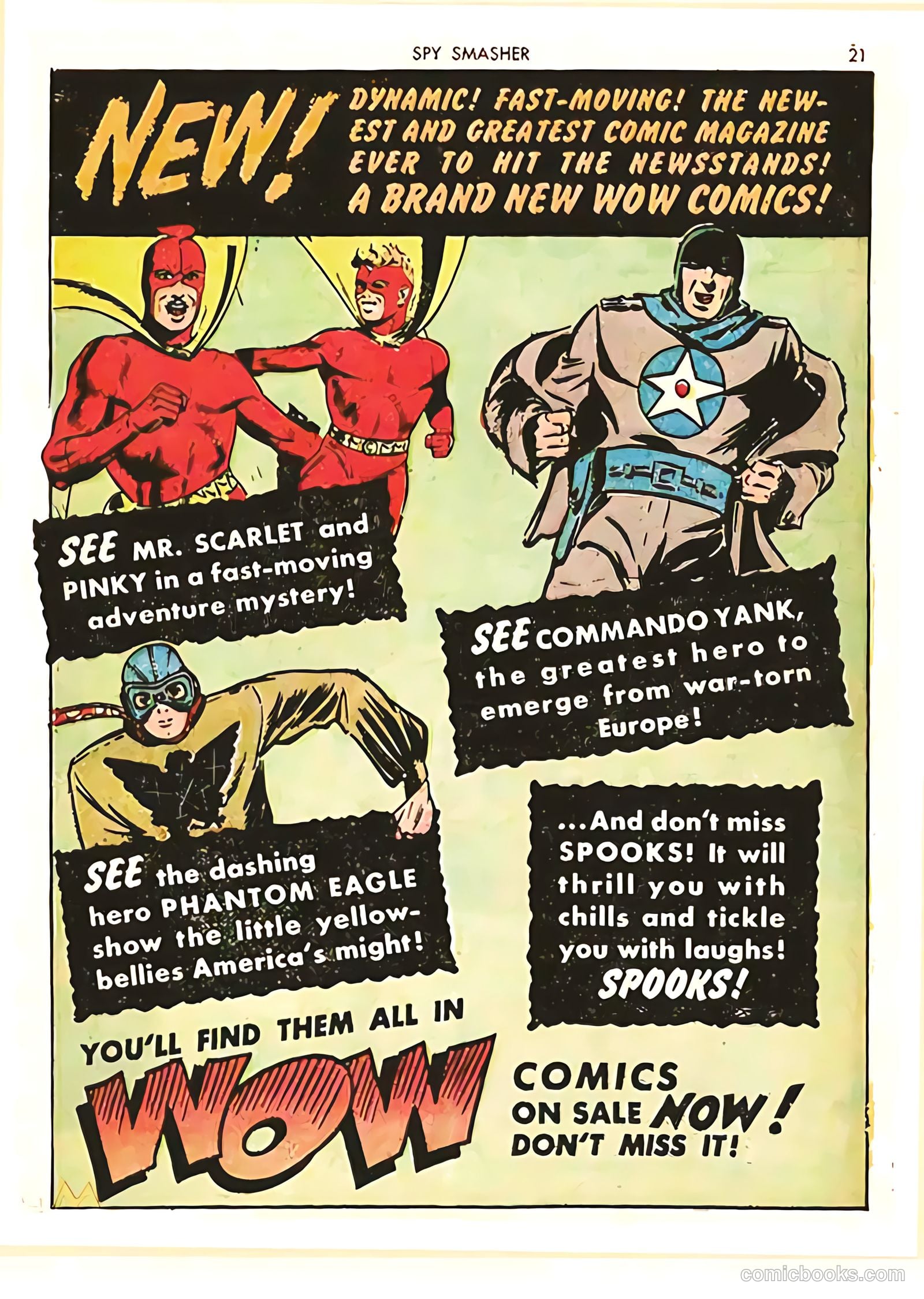 Spy Smasher #5 (1942) — page 21 of 68