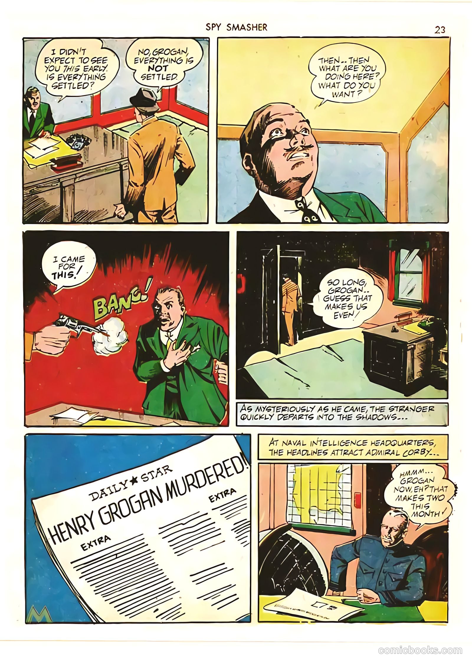 Spy Smasher #5 (1942) — page 23 of 68