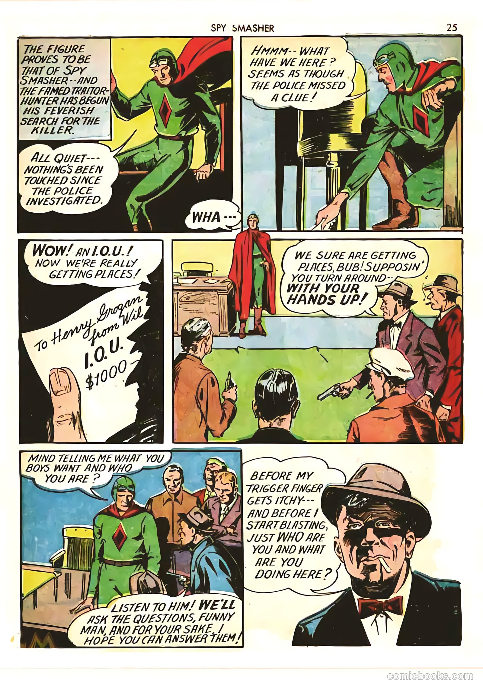 Spy Smasher #5 (1942) — page 25 of 68