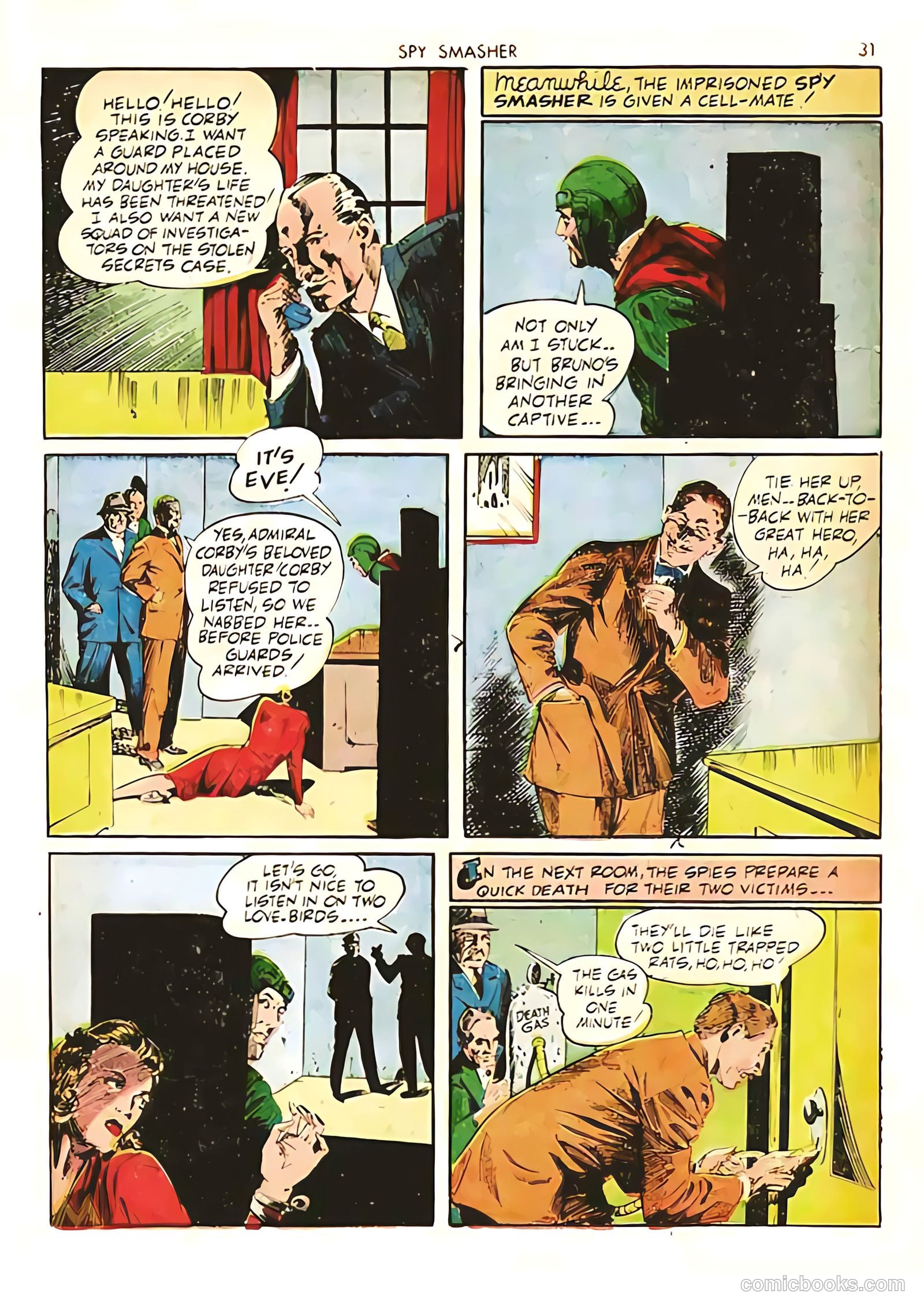 Spy Smasher #5 (1942) — page 31 of 68
